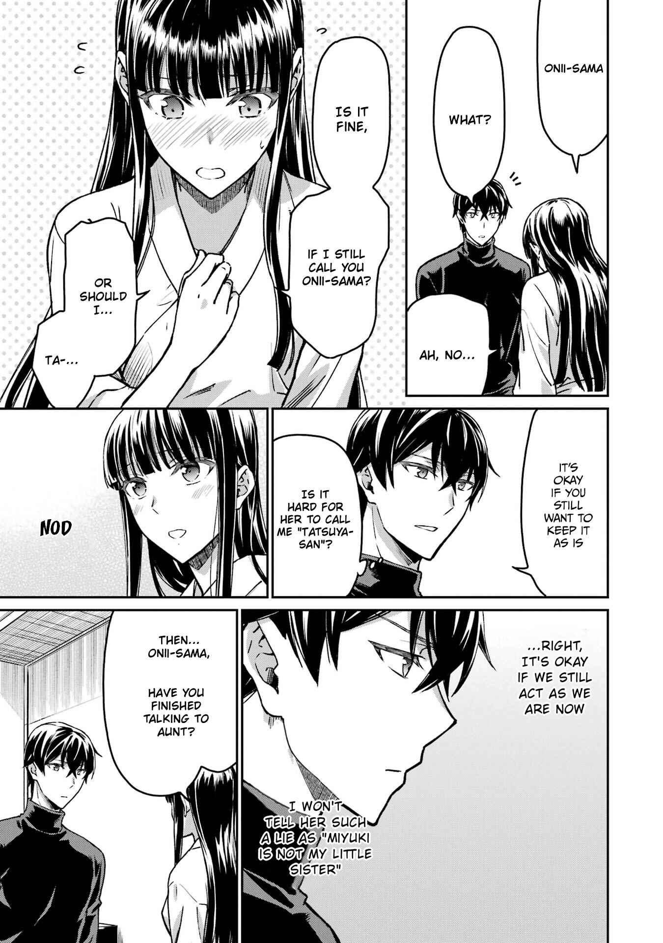 Page 13 Chapter 22 Mahouka Koukou no Rettousei - Yotsuba Keishou-hen