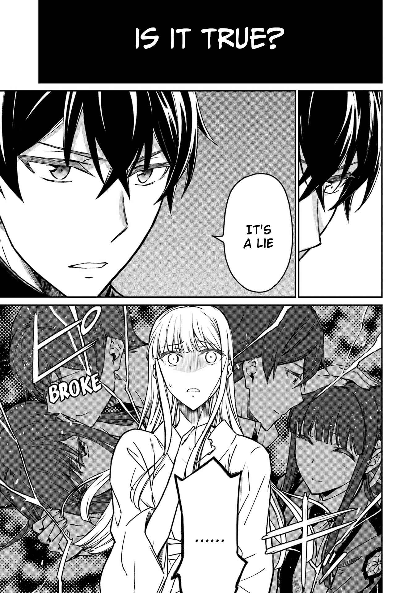 Page 15 Chapter 22 Mahouka Koukou no Rettousei - Yotsuba Keishou-hen