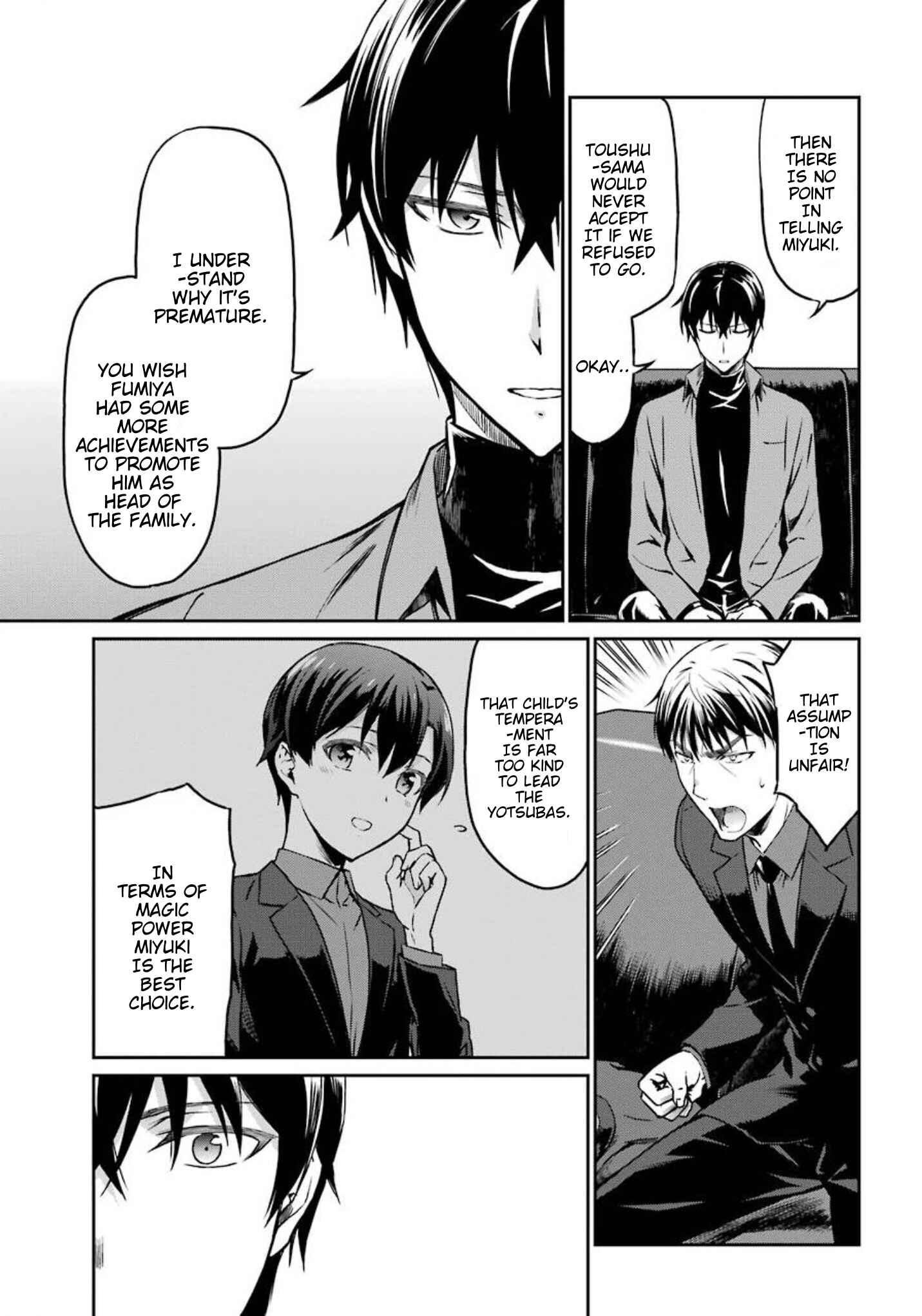 Page 9 Chapter 2 Mahouka Koukou no Rettousei - Yotsuba Keishou-hen