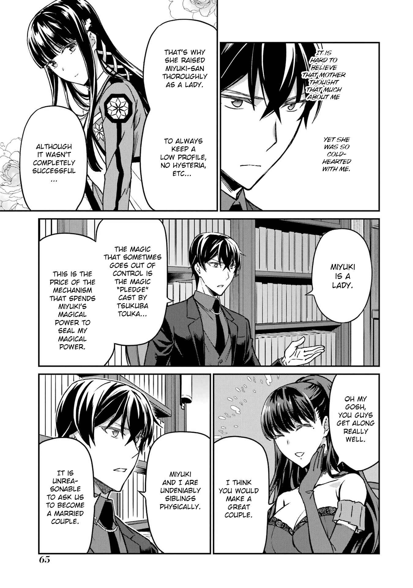 Page 15 Chapter 20 Mahouka Koukou no Rettousei - Yotsuba Keishou-hen