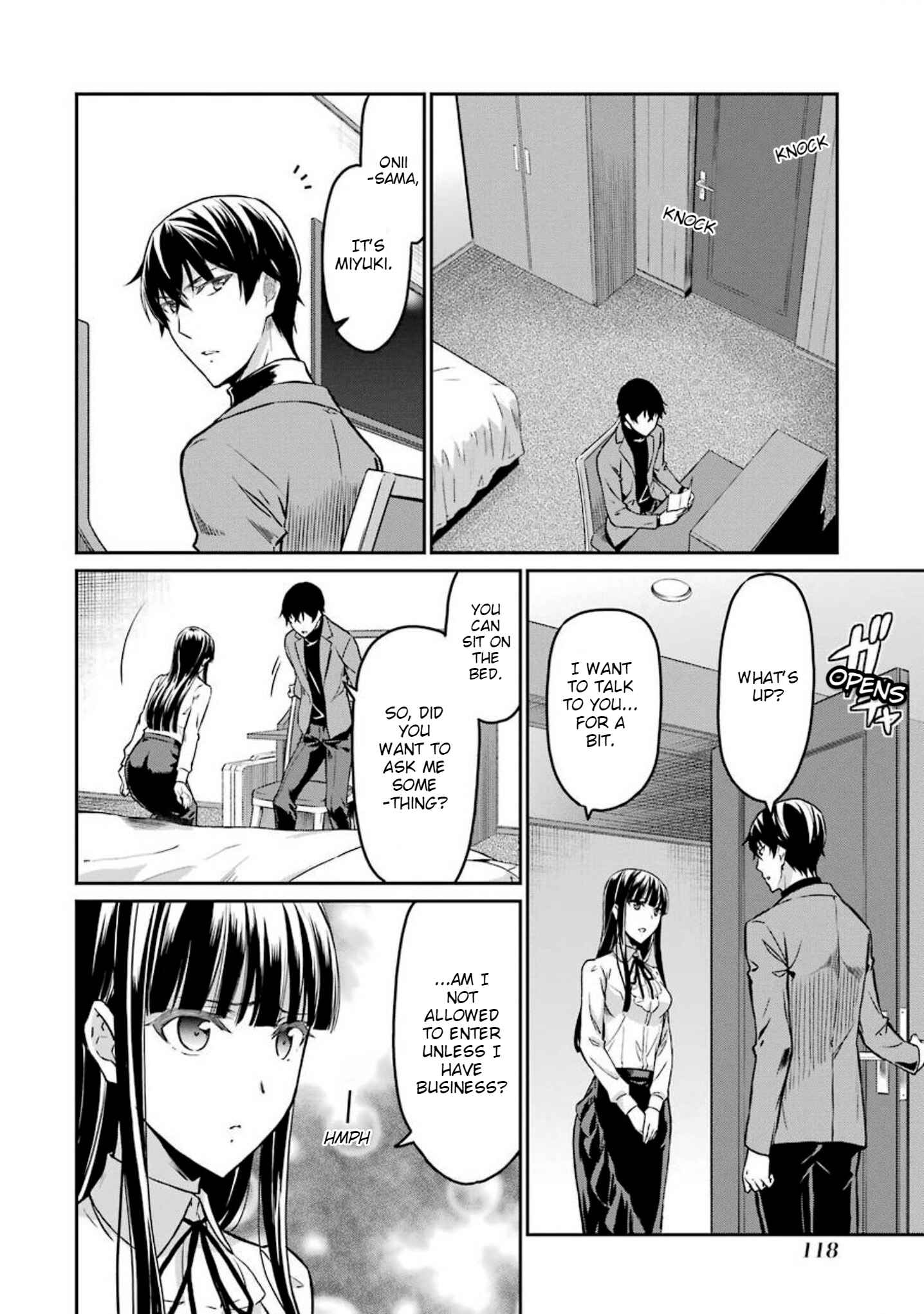 Page 14 Chapter 6 Mahouka Koukou no Rettousei - Yotsuba Keishou-hen
