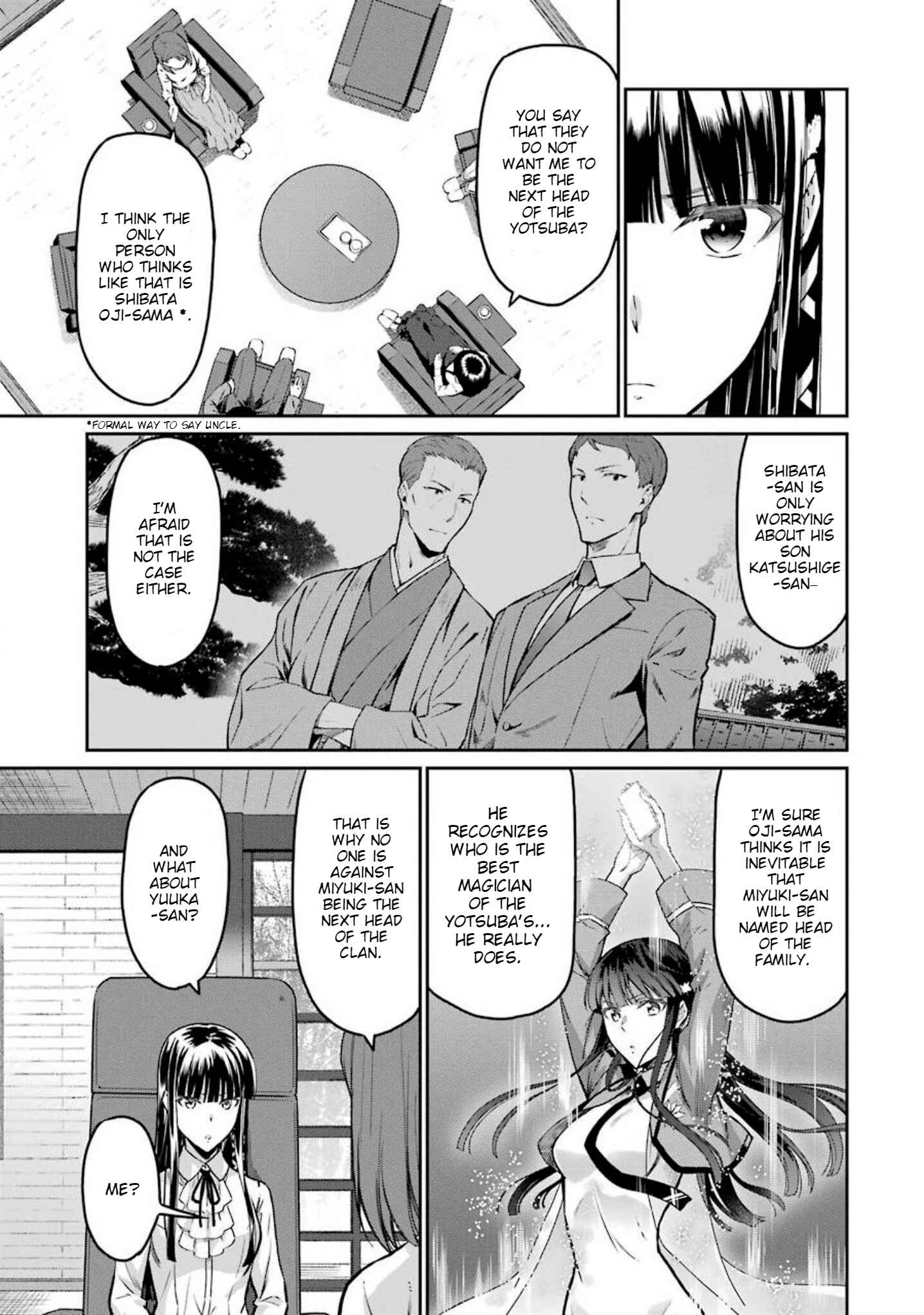 Page 5 Chapter 6 Mahouka Koukou no Rettousei - Yotsuba Keishou-hen