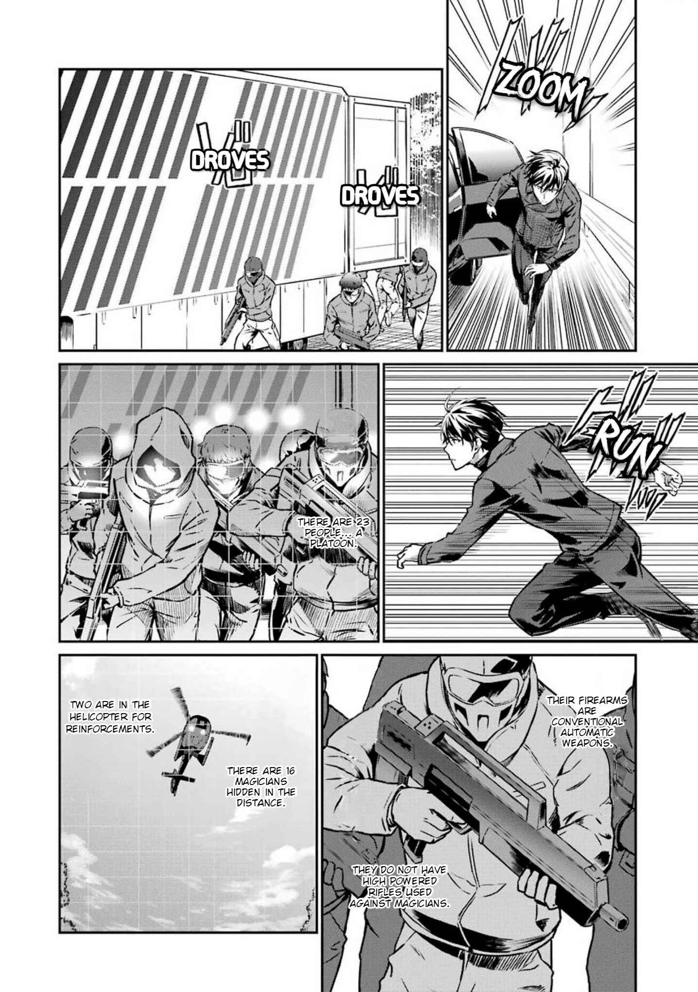 Page 12 Chapter 5 Mahouka Koukou no Rettousei - Yotsuba Keishou-hen