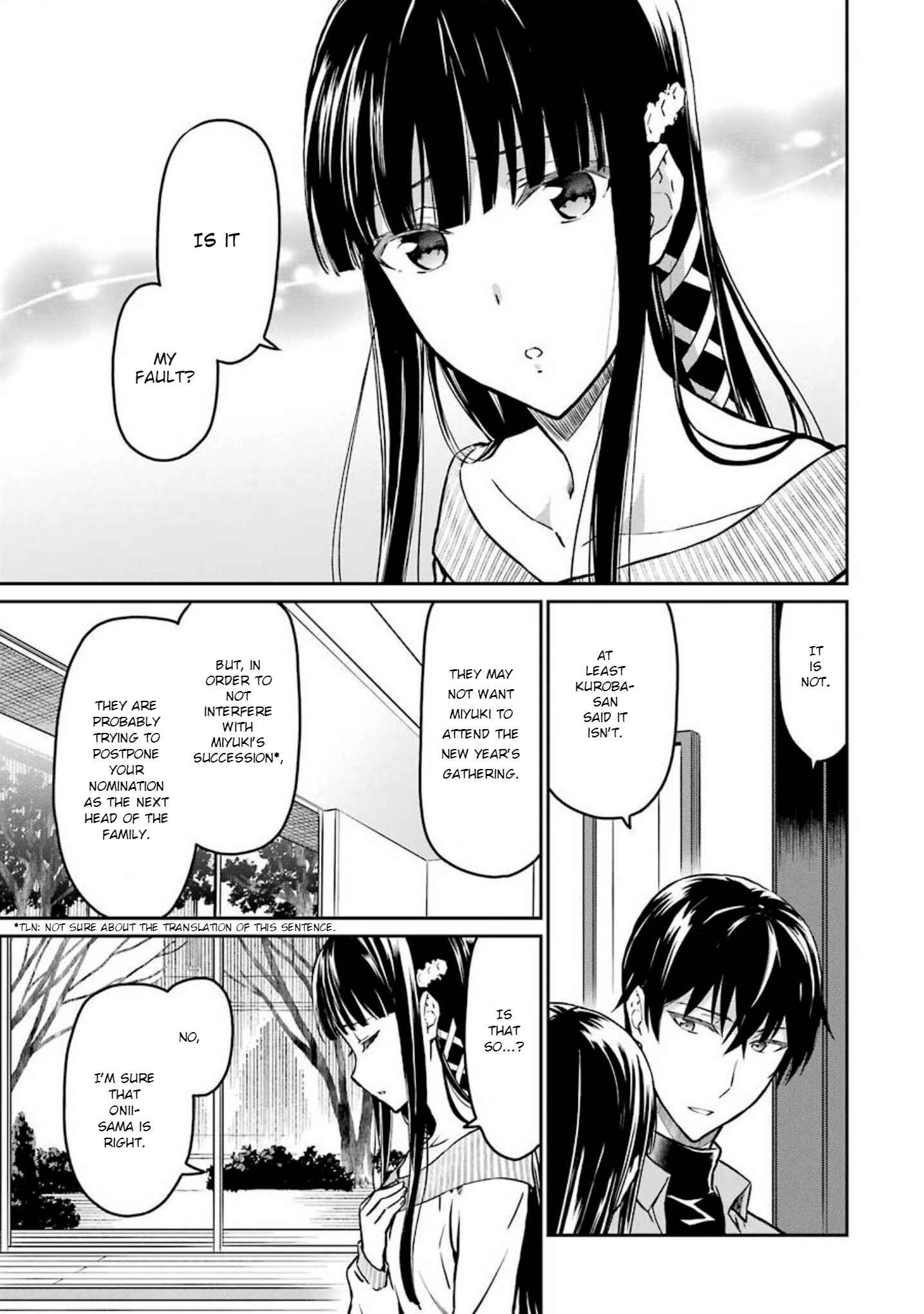 Page 5 Chapter 5 Mahouka Koukou no Rettousei - Yotsuba Keishou-hen