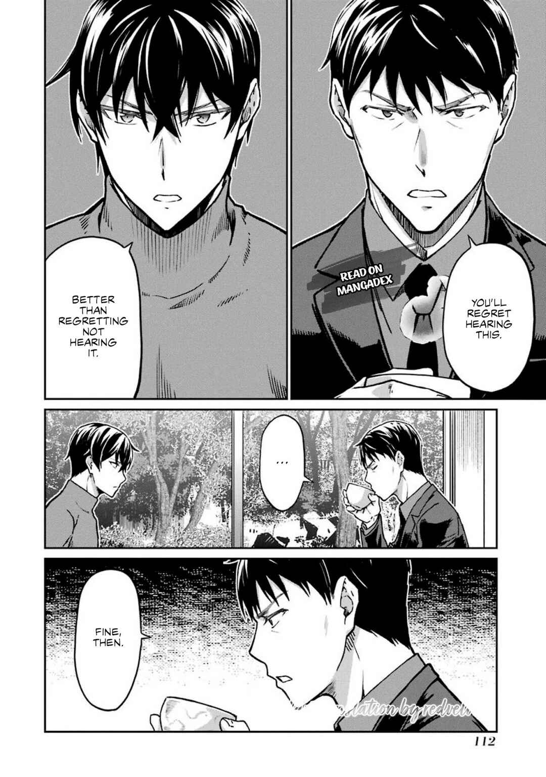 Page 12 Chapter 13 Mahouka Koukou no Rettousei - Yotsuba Keishou-hen