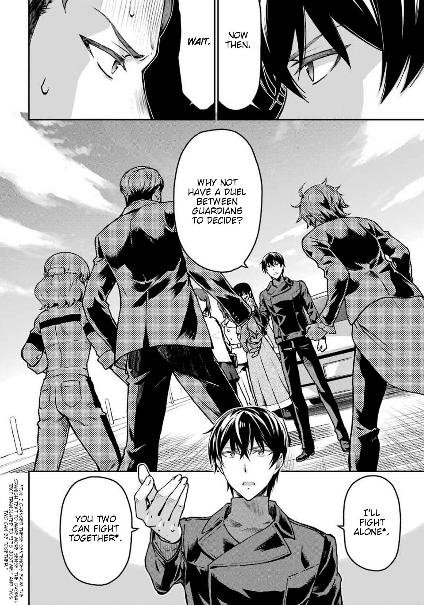 Page 3 Chapter 9 Mahouka Koukou no Rettousei - Yotsuba Keishou-hen