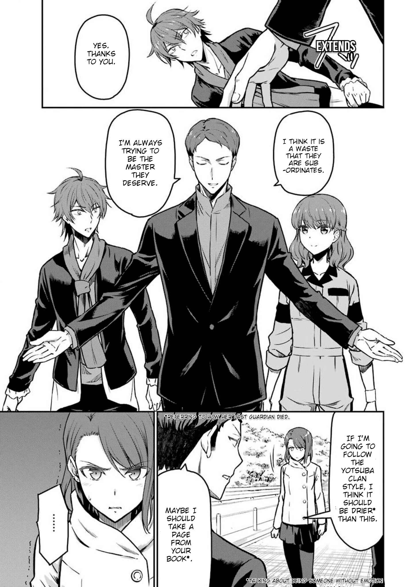 Page 7 Chapter 8 Mahouka Koukou no Rettousei - Yotsuba Keishou-hen