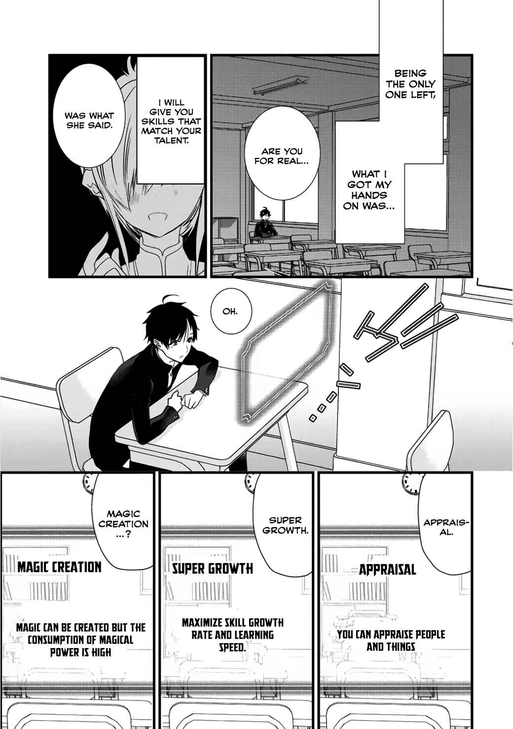 Page 12 Chapter 2 Class ga Isekai Shoukan sareta Naka Ore dake Nokotta n desu ga