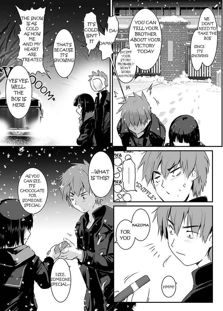 Page 6 Chapter Unknown_46fd Kono Subarashii Sekai ni Shukufuku wo! - KazuMegu Valentines Day 2018 (Doujinshi)