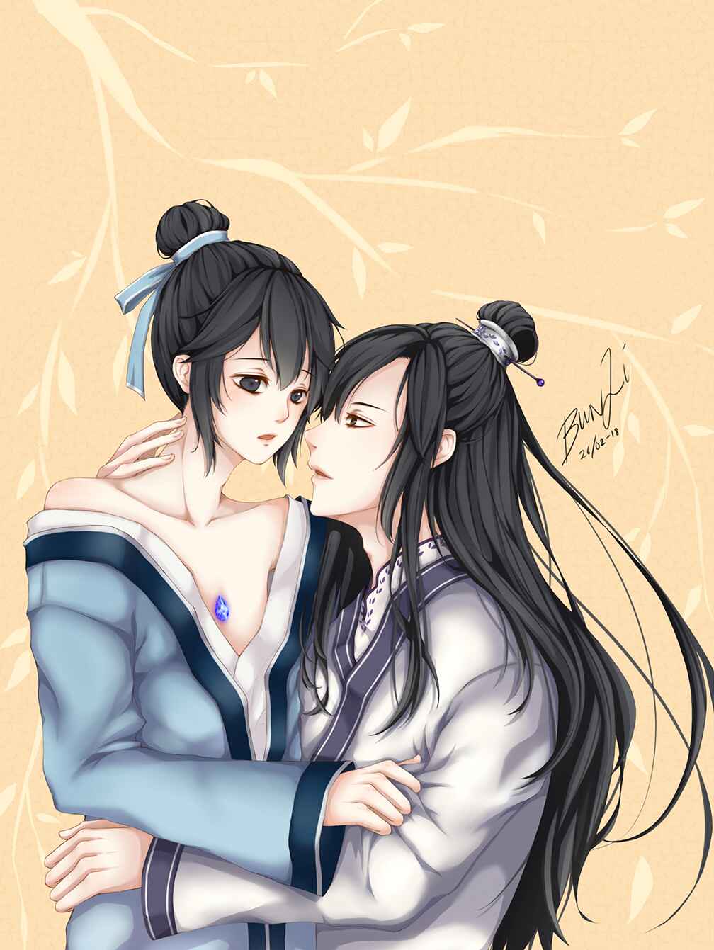 Page 3 Chapter 7 Hinadori wa Shiokaze ni Madoromu