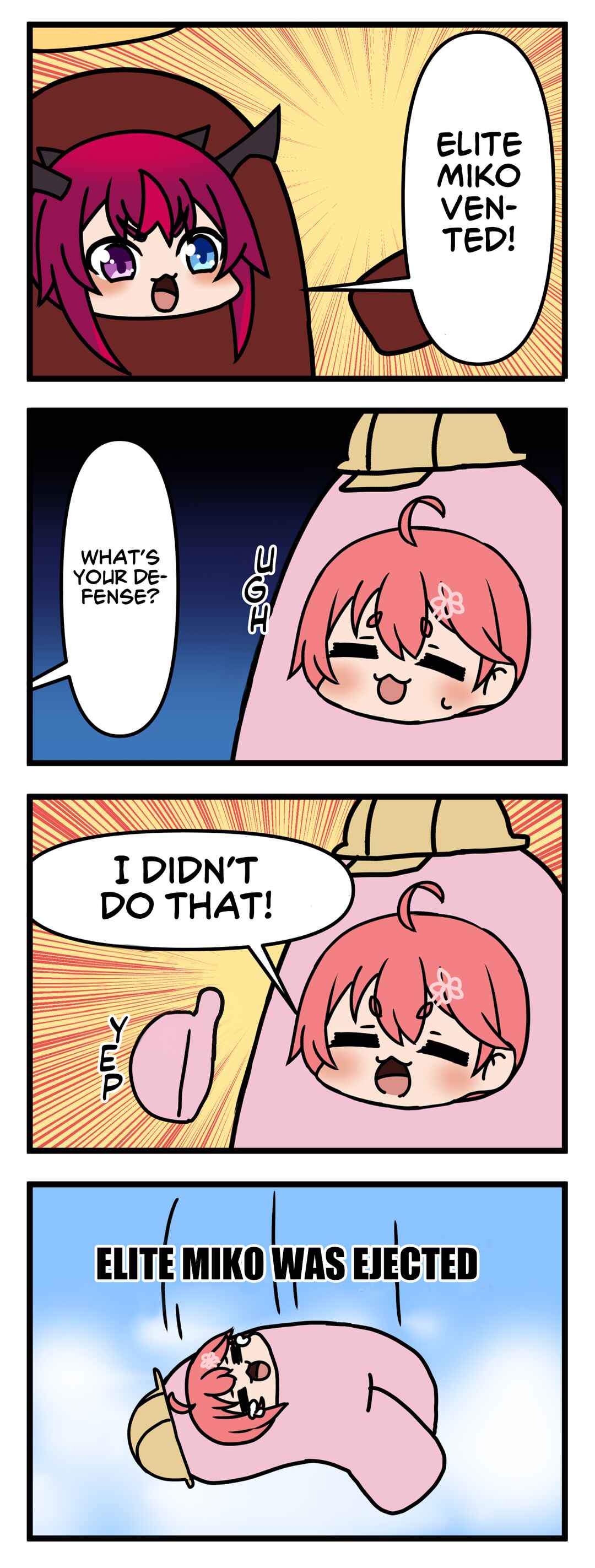 Page 1 Chapter 10 Hololive 4-Koma