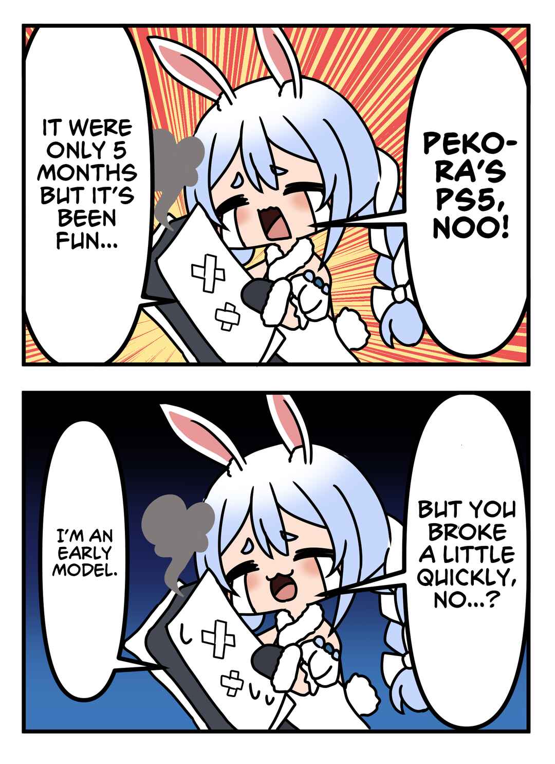 Page 1 Chapter 8 Hololive 4-Koma