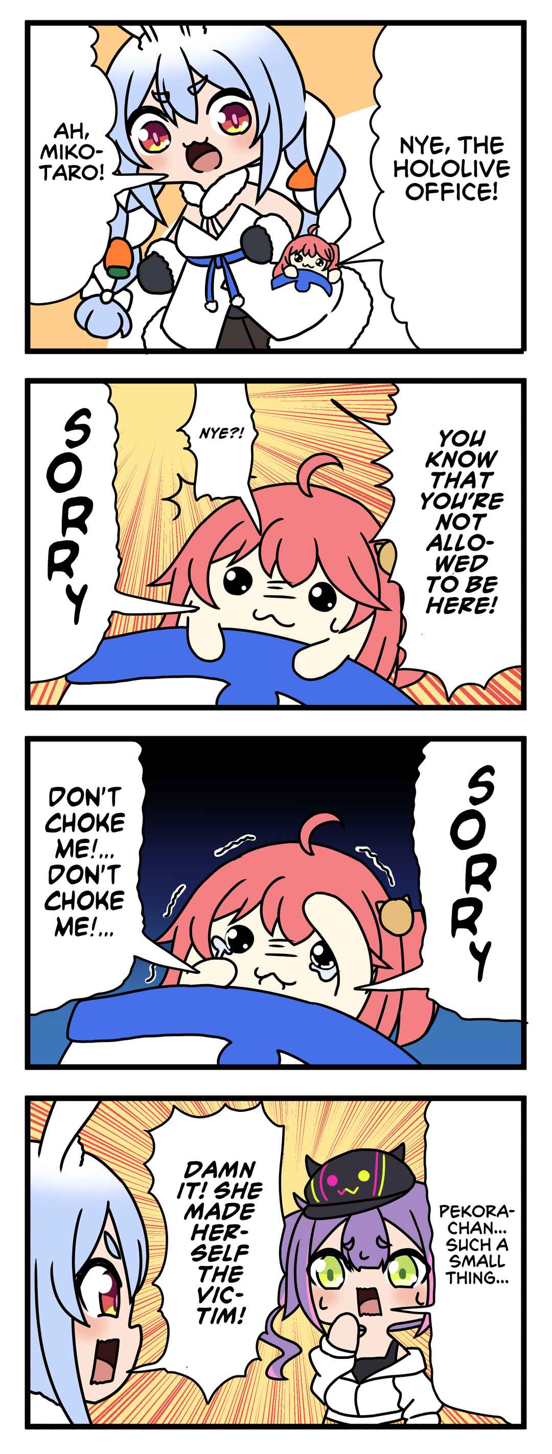Page 1 Chapter 12 Hololive 4-Koma