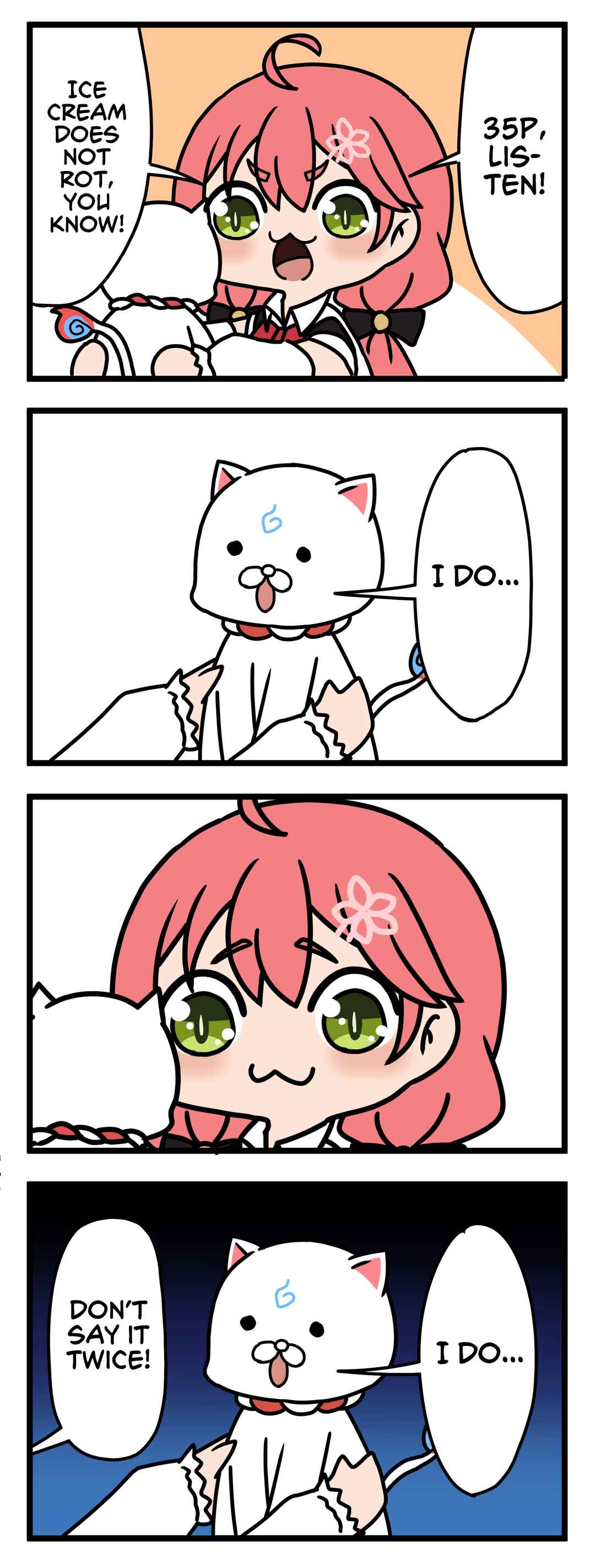 Page 1 Chapter 21 Hololive 4-Koma