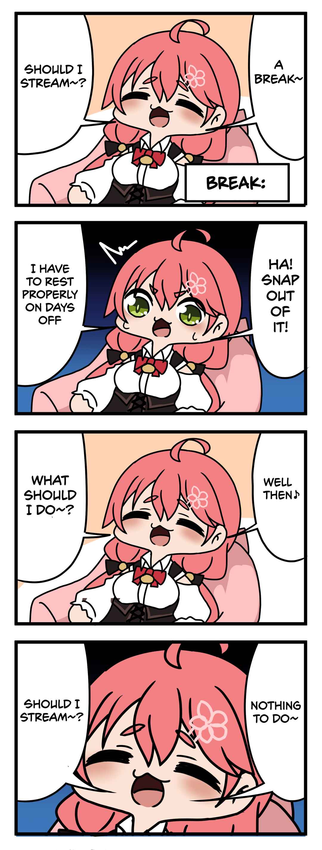 Page 1 Chapter 23 Hololive 4-Koma