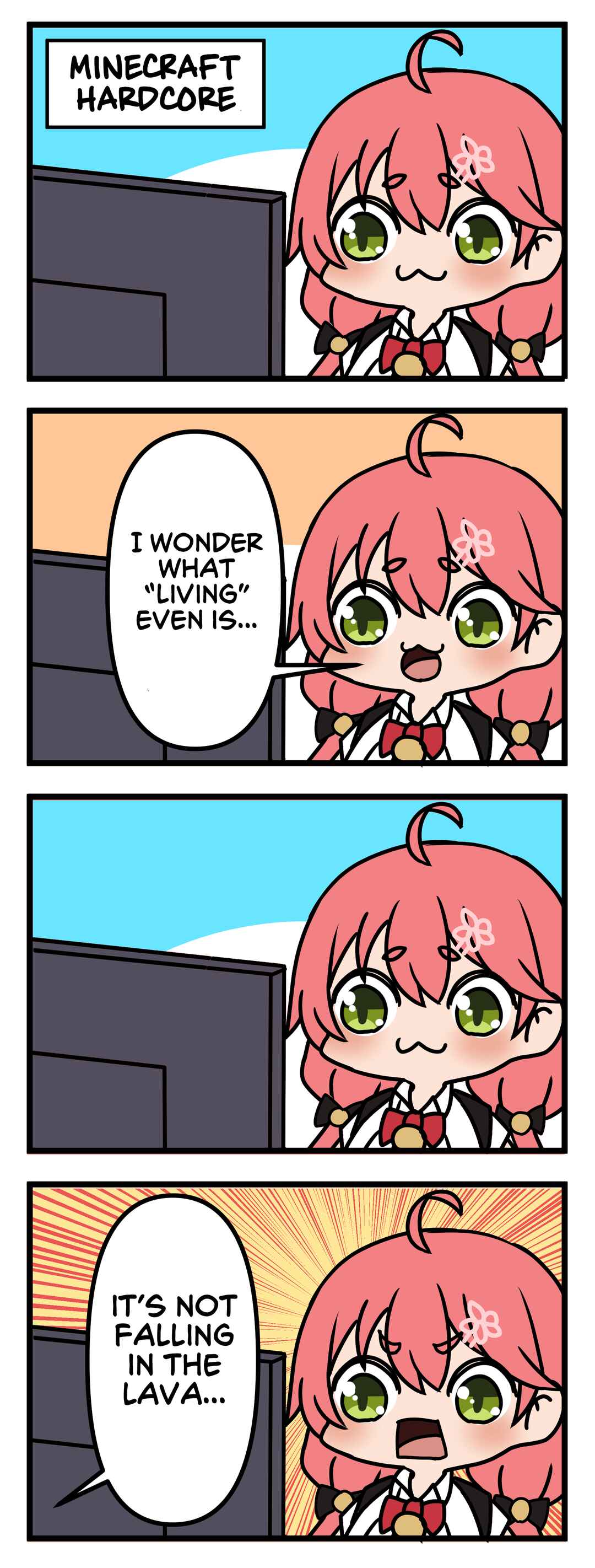 Page 1 Chapter 6 Hololive 4-Koma