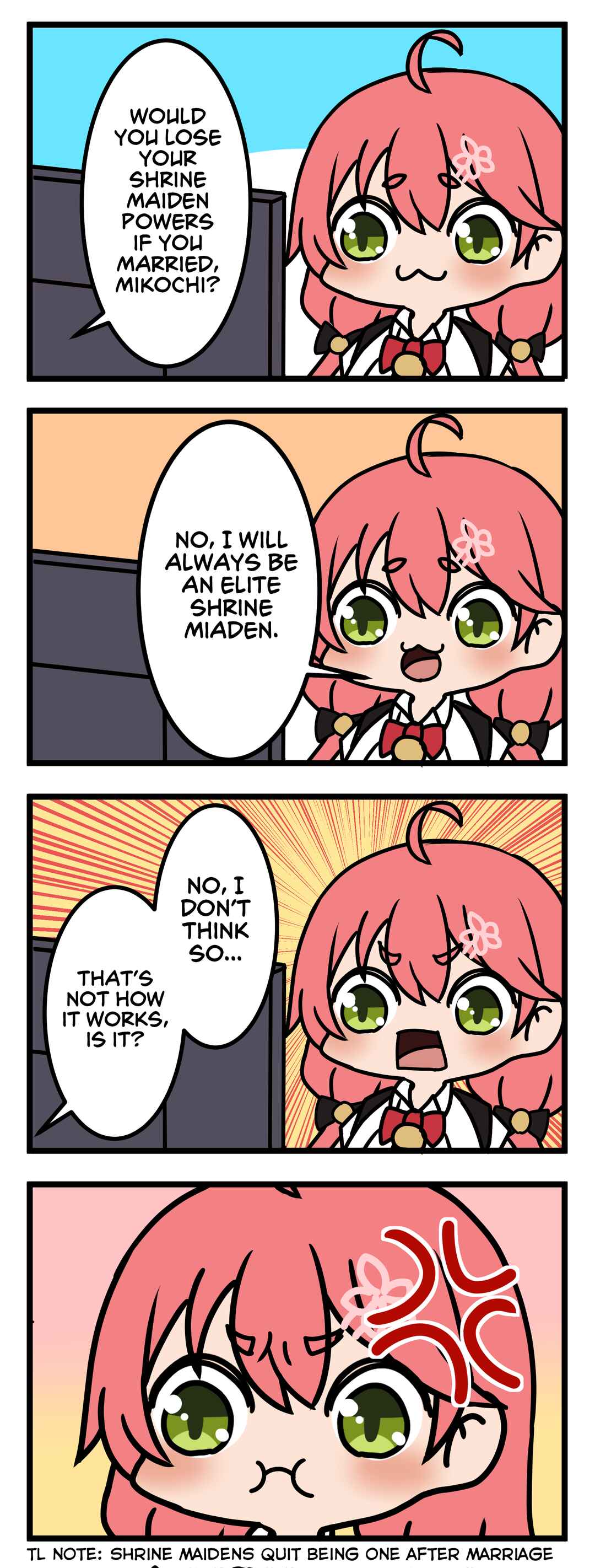 Page 1 Chapter 4 Hololive 4-Koma