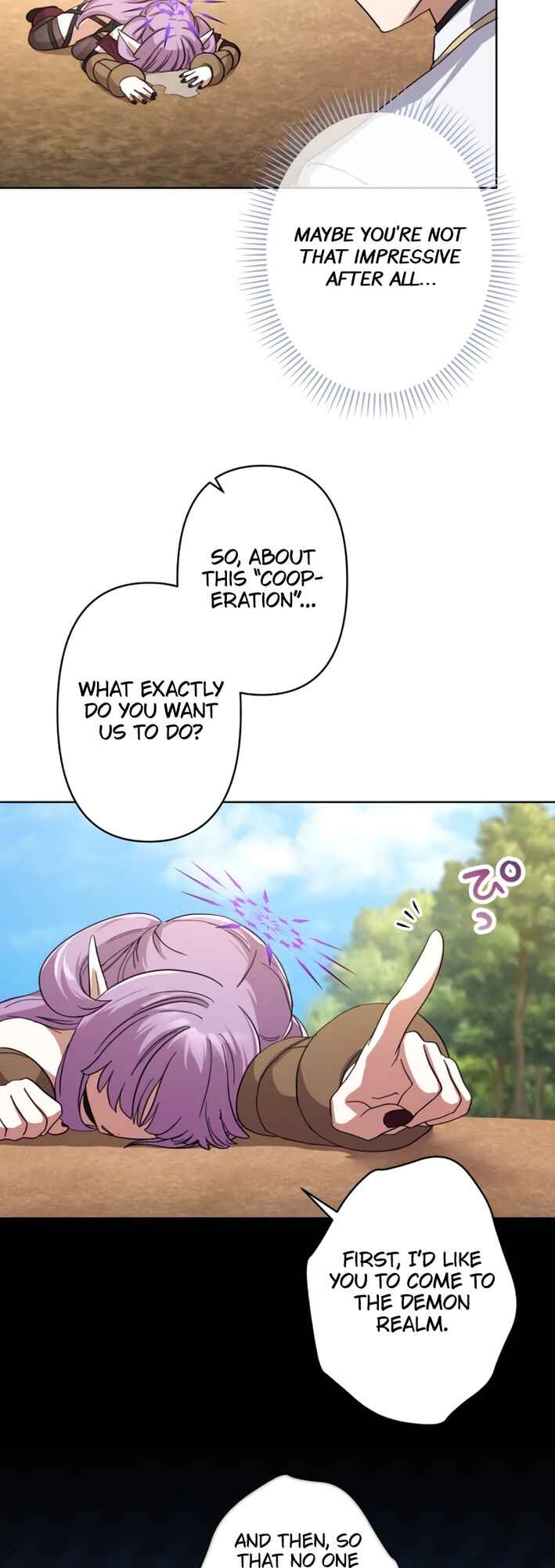 Page 40 Chapter 4 Maou to Issho no Kakokuna Isekai Seikatsu ~Ei Homura no Tabiji~