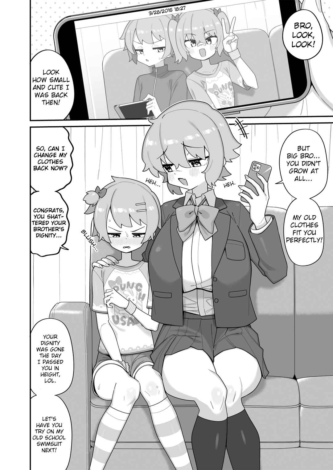 Page 1 Chapter Unknown_8bb6 A Brother Who Was Surpassed in Height by His Twin Sister