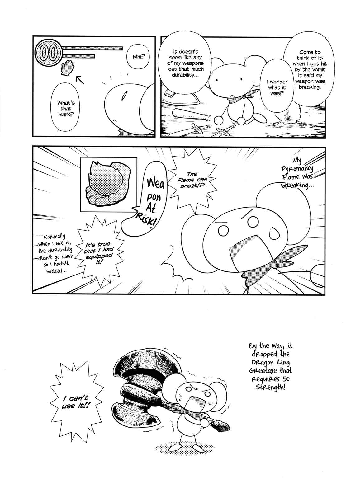 Page 26 Chapter Unknown_1a85 Dark Souls - Poka Poka Dark Souls Life (Doujinshi)