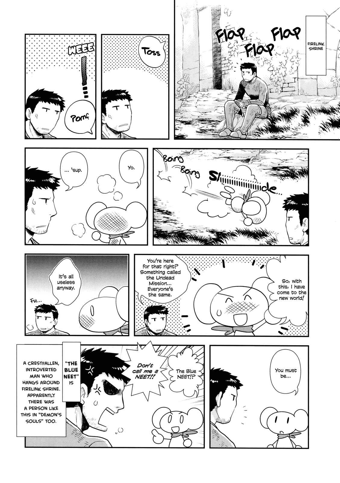 Page 7 Chapter Unknown_1a85 Dark Souls - Poka Poka Dark Souls Life (Doujinshi)