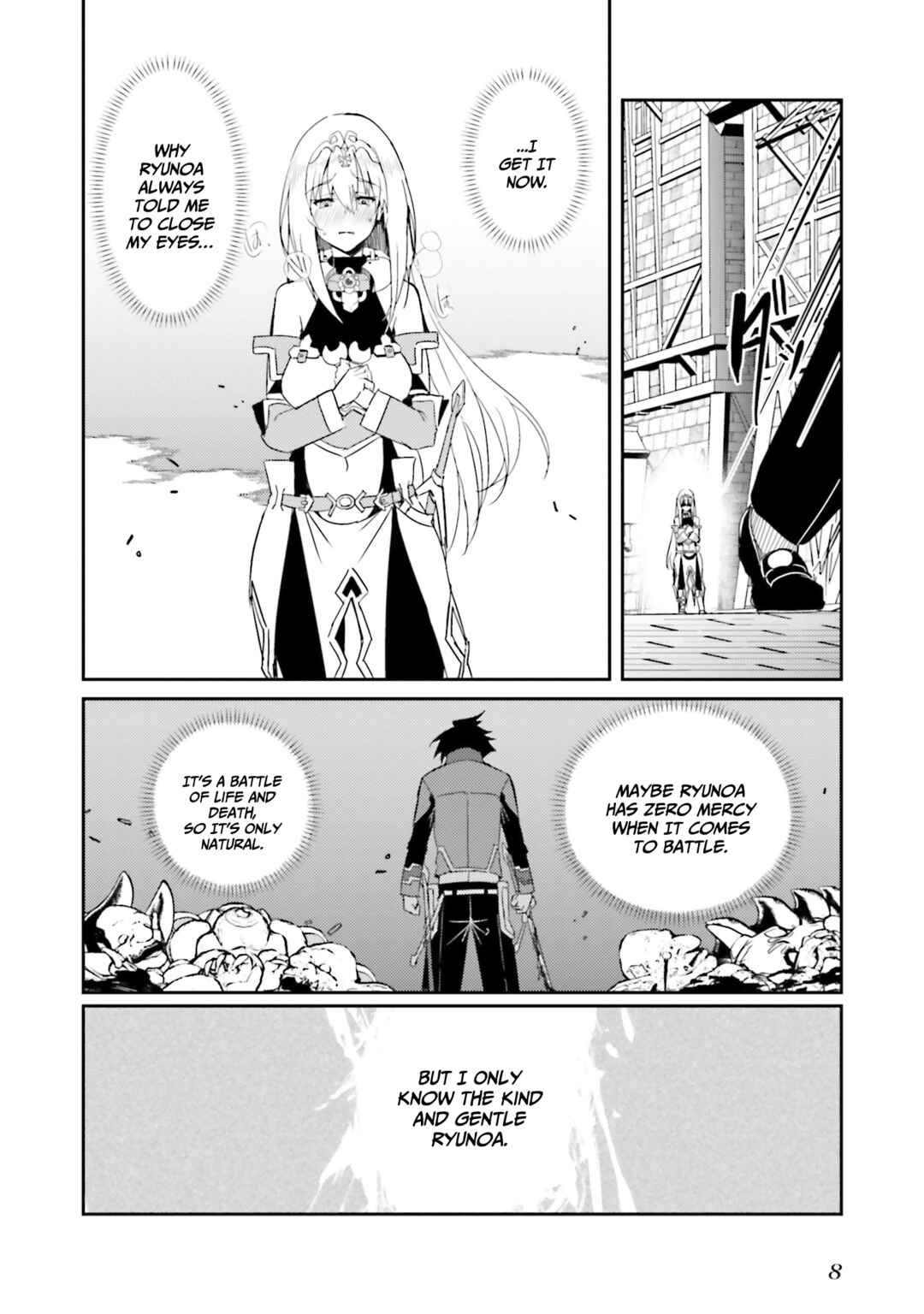 Page 7 Chapter 8 Issho ni Ken no Shugyou o Shita Osananajimi ga Dorei ni Natteita no de, S-Rank Boukensha no Boku wa Kanojo o Katte Mamoru Koto ni Shita