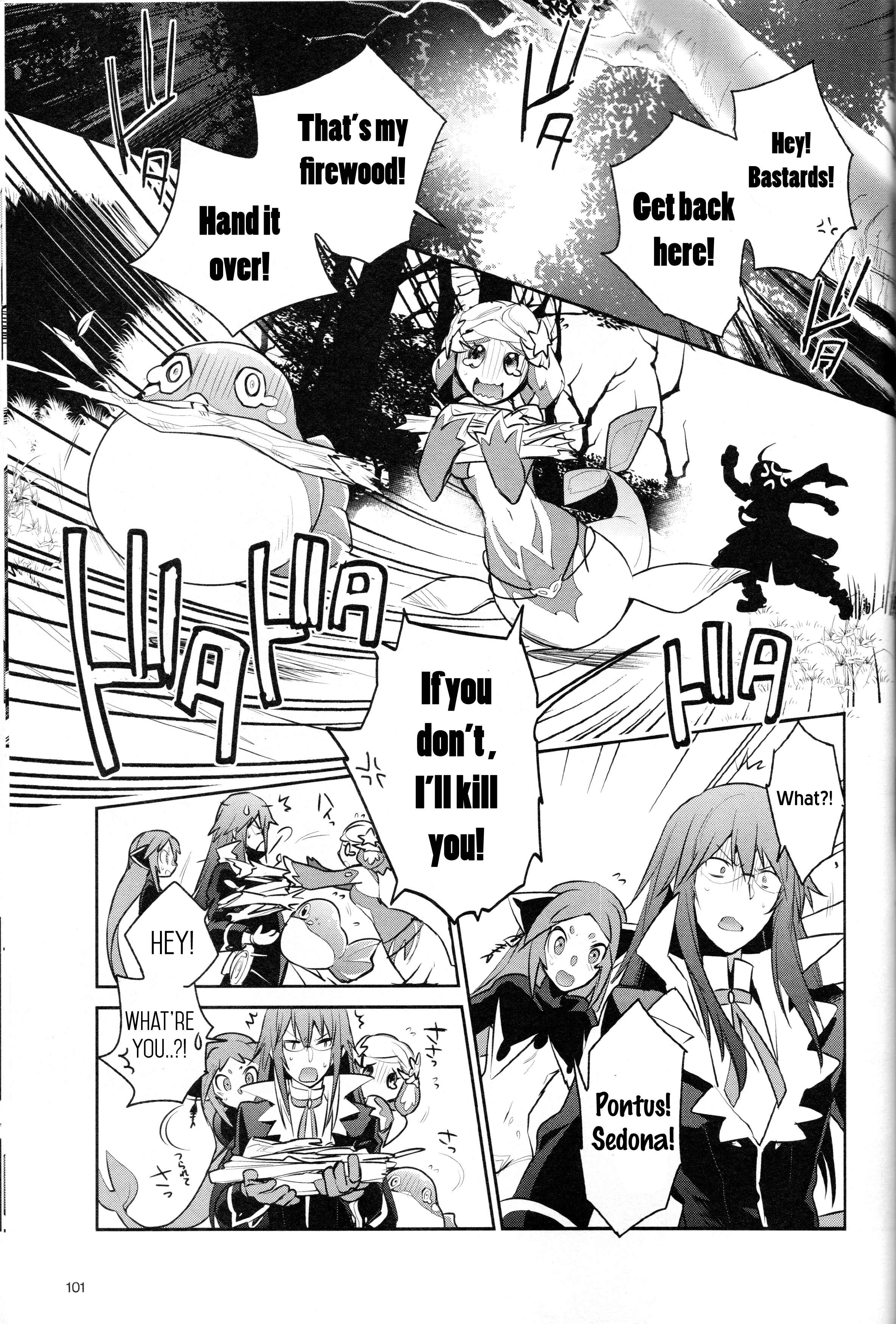 Page 13 Chapter 9.1 Tales of Symphonia: Dawn of the New World - Richters Love and Hatred