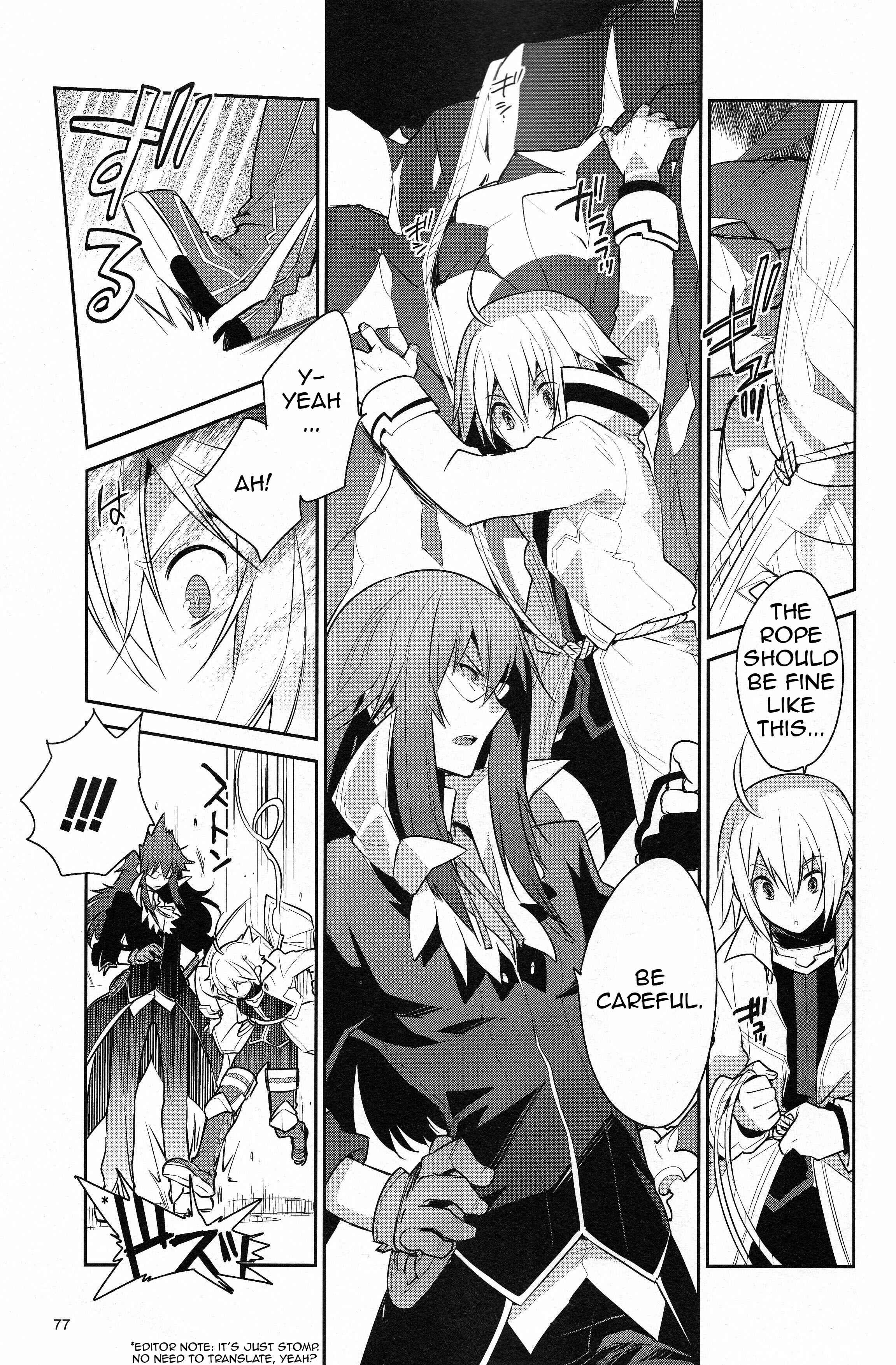 Page 11 Chapter 1 Tales of Symphonia: Dawn of the New World - Richters Love and Hatred