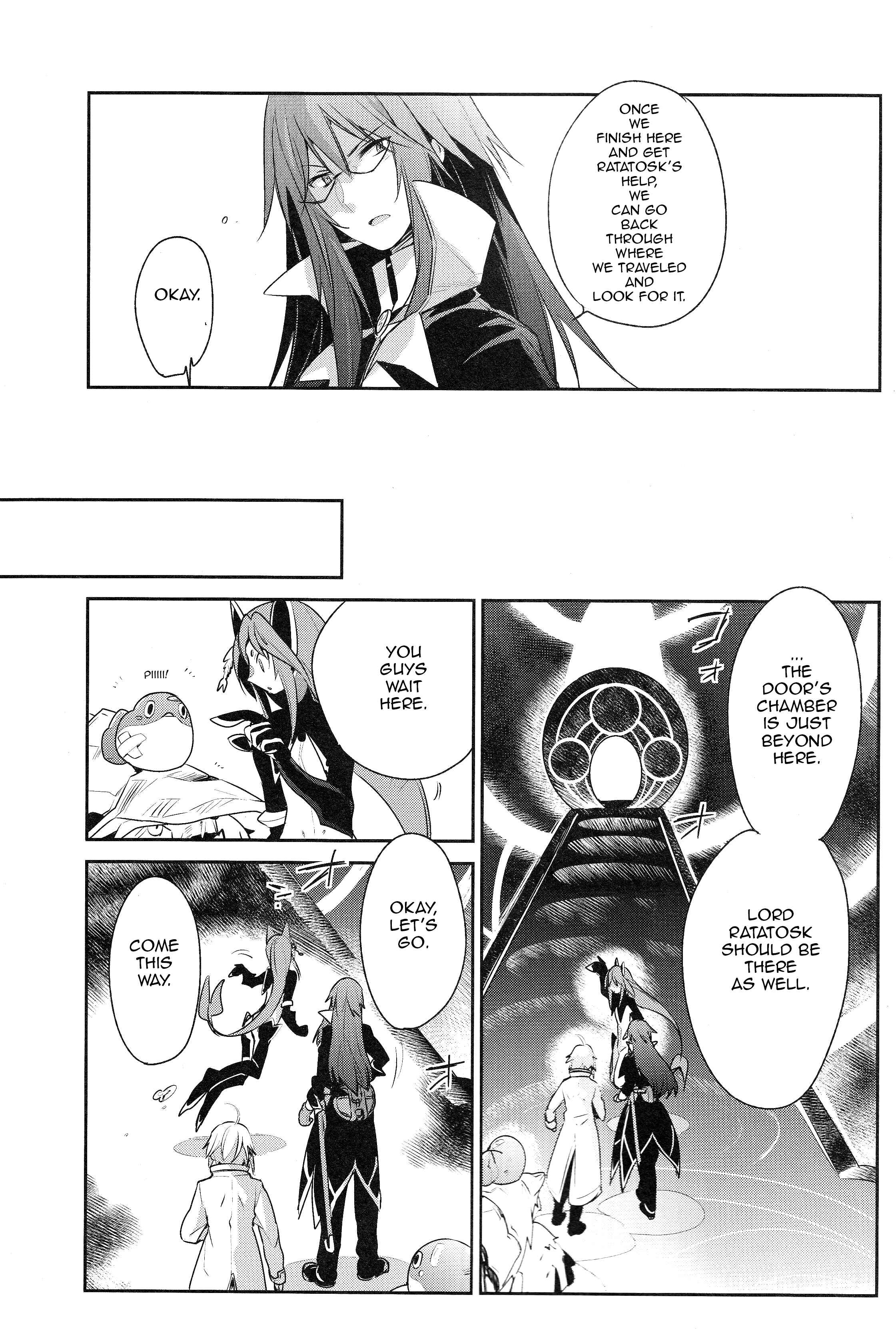 Page 3 Chapter 3 Tales of Symphonia: Dawn of the New World - Richters Love and Hatred