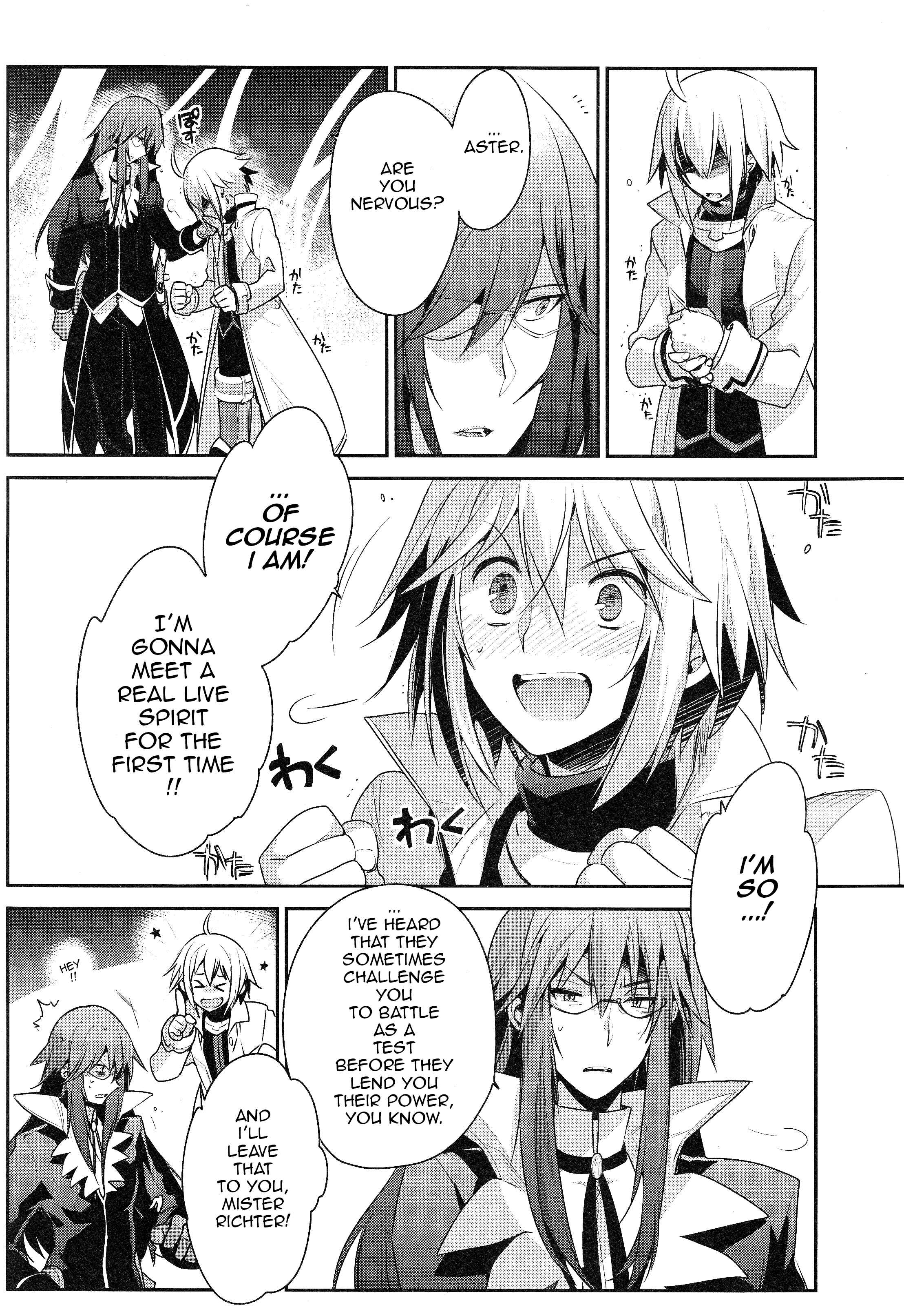 Page 4 Chapter 3 Tales of Symphonia: Dawn of the New World - Richters Love and Hatred
