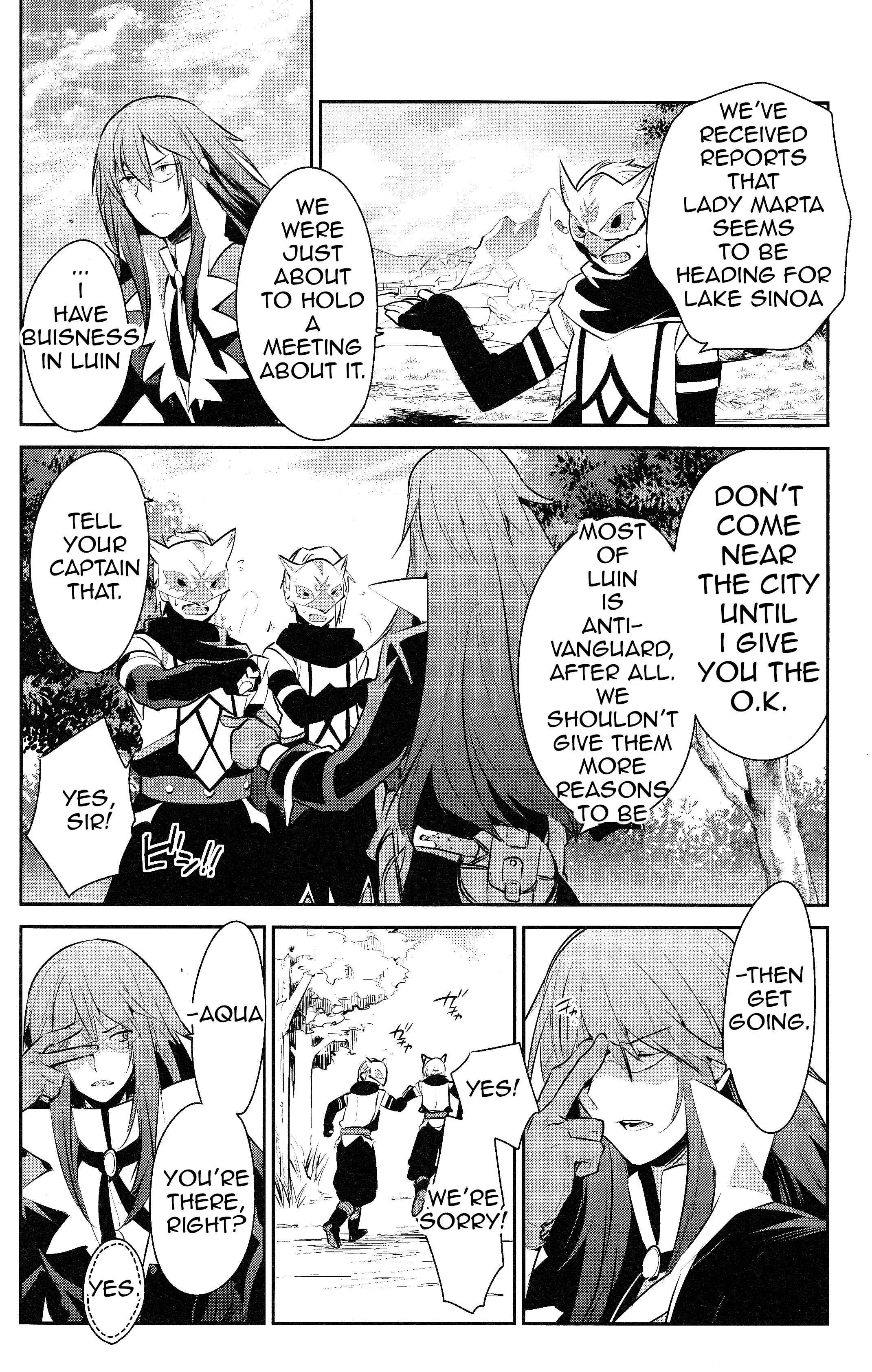 Page 16 Chapter 4 Tales of Symphonia: Dawn of the New World - Richters Love and Hatred
