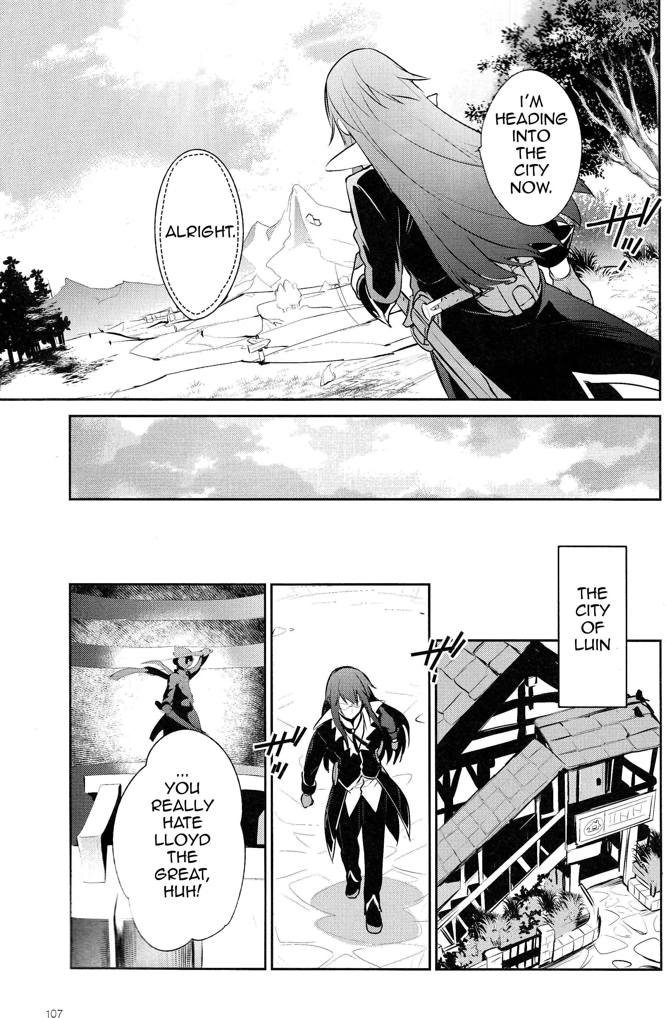 Page 17 Chapter 4 Tales of Symphonia: Dawn of the New World - Richters Love and Hatred