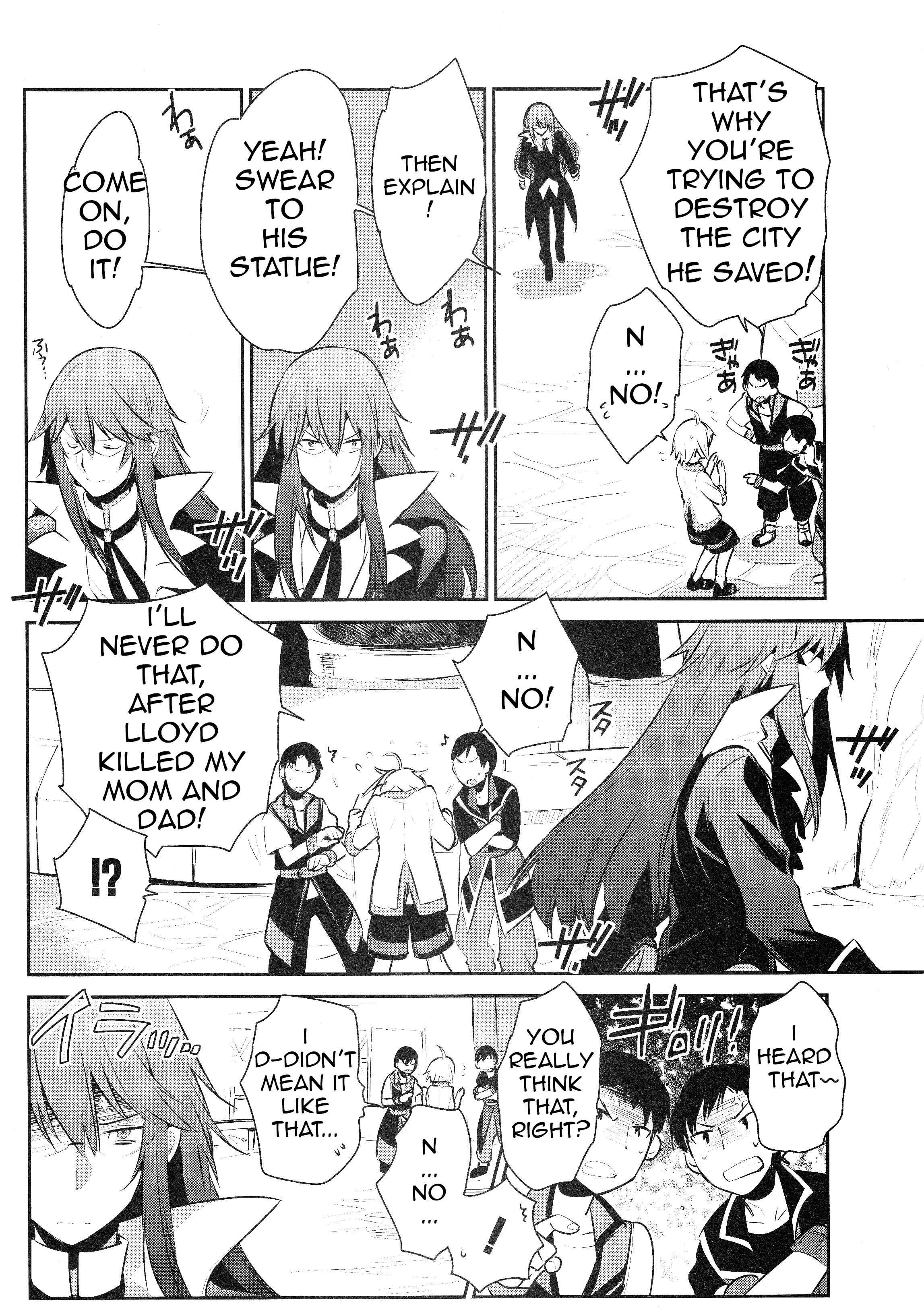 Page 18 Chapter 4 Tales of Symphonia: Dawn of the New World - Richters Love and Hatred