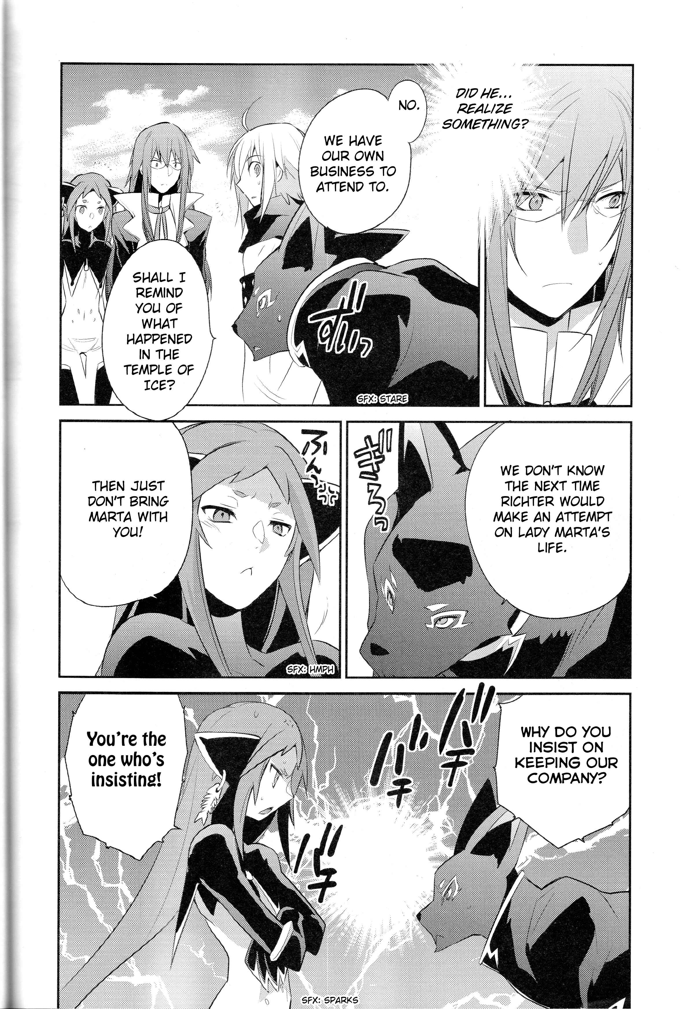 Page 8 Chapter 12 Tales of Symphonia: Dawn of the New World - Richters Love and Hatred