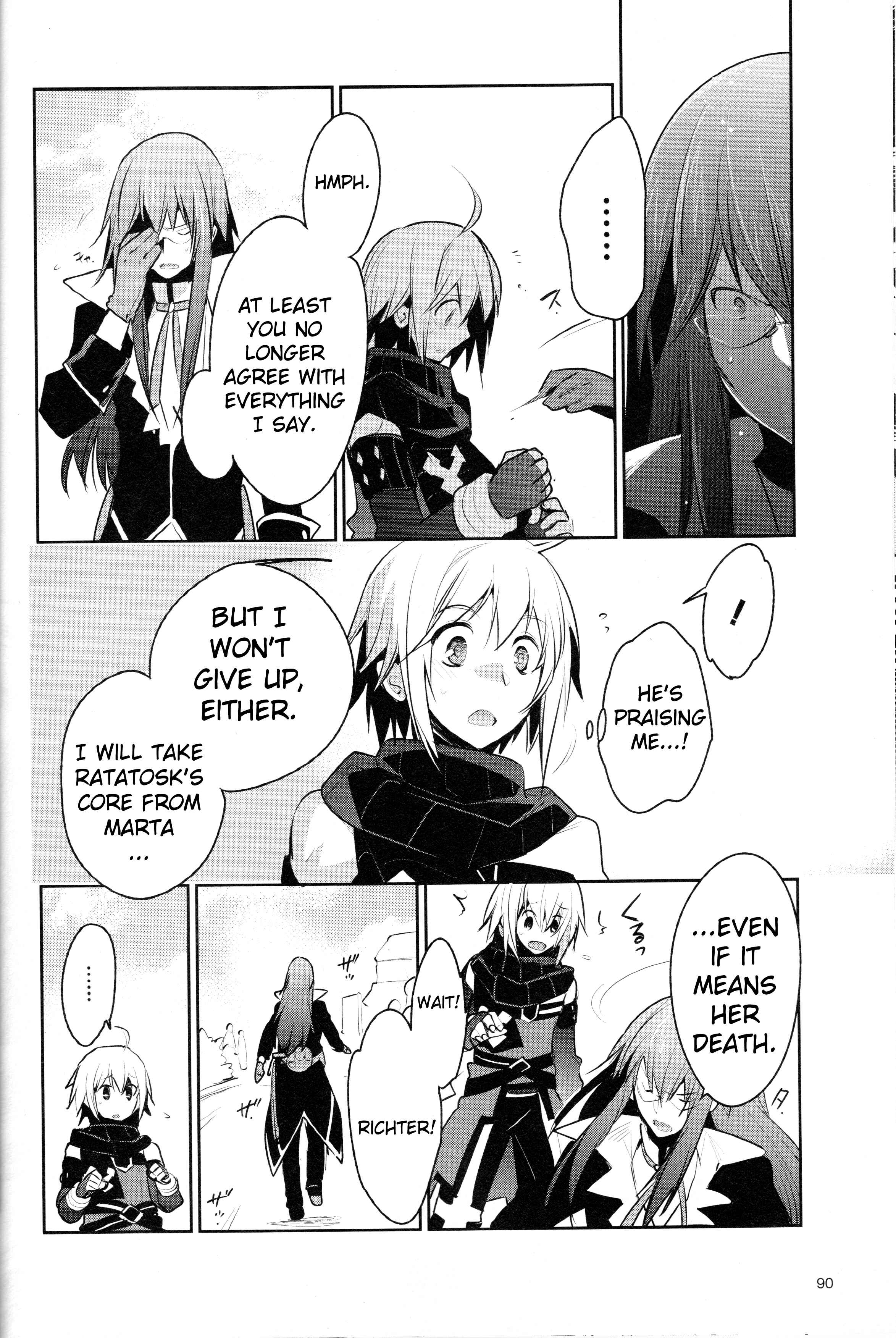 Page 14 Chapter 8 Tales of Symphonia: Dawn of the New World - Richters Love and Hatred