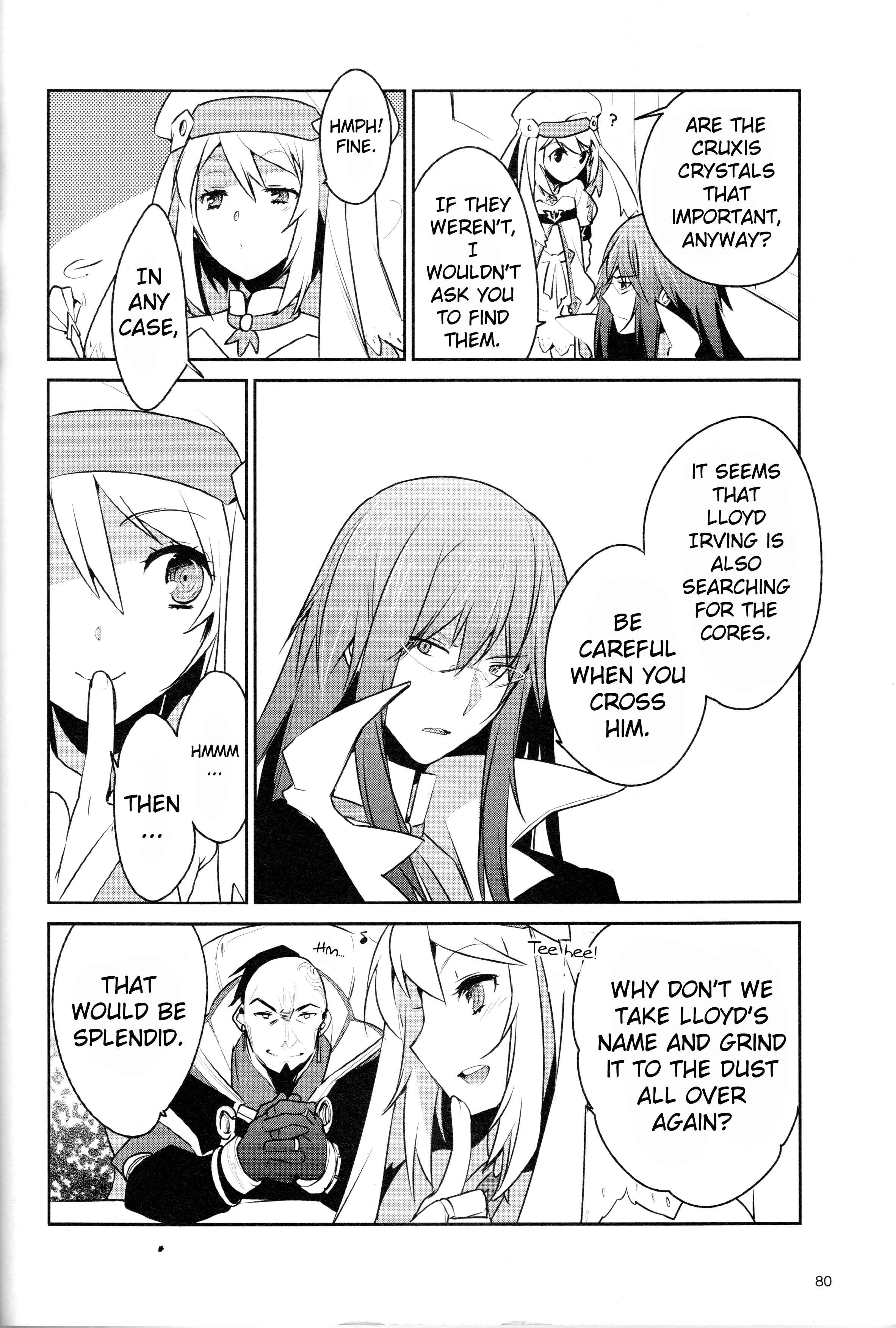 Page 4 Chapter 8 Tales of Symphonia: Dawn of the New World - Richters Love and Hatred
