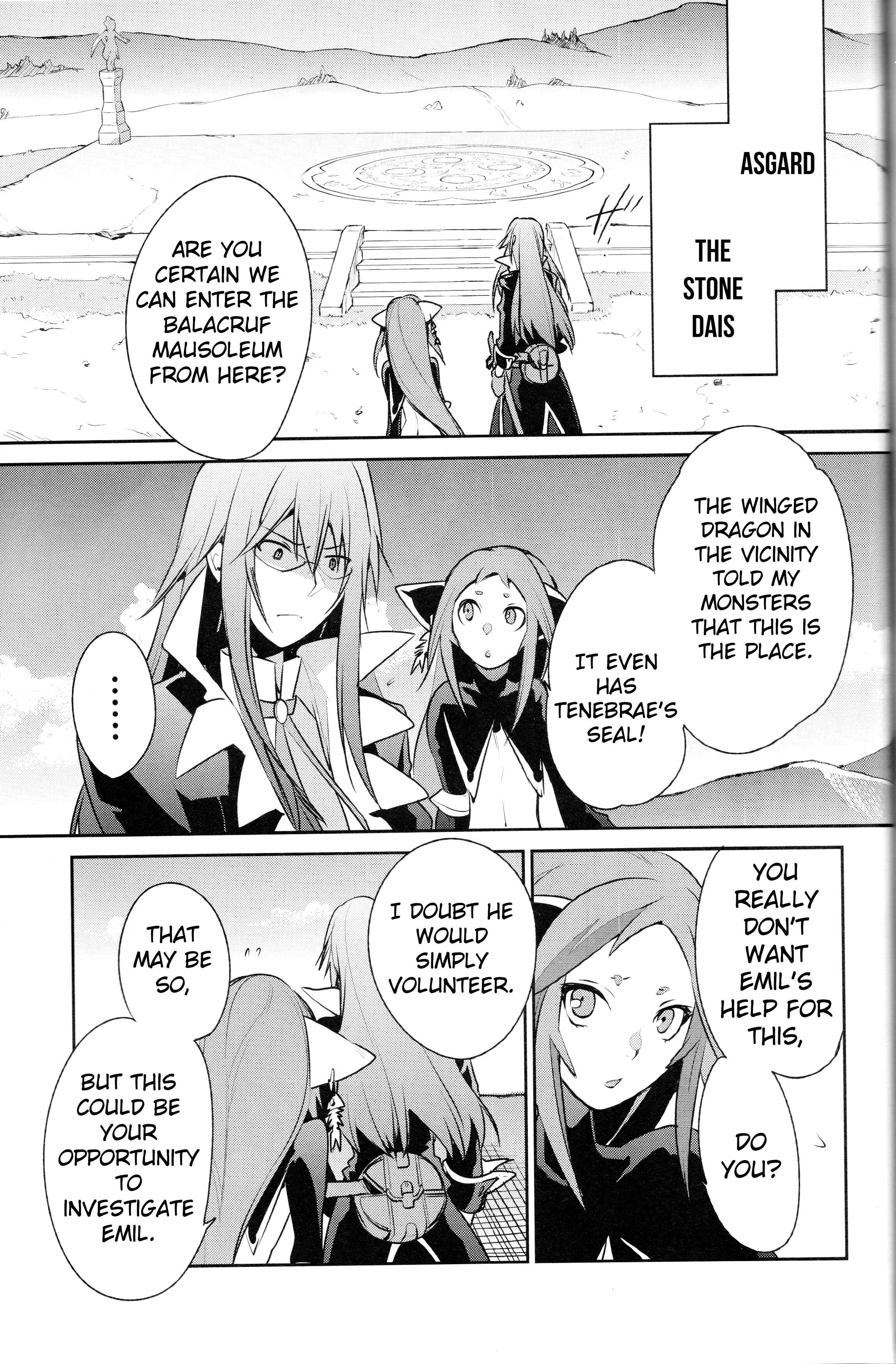 Page 3 Chapter 11 Tales of Symphonia: Dawn of the New World - Richters Love and Hatred