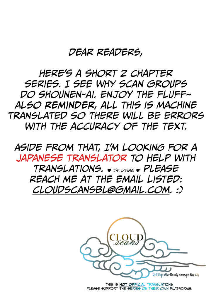 Page 2 Chapter 1 Suki de Suki de, Daisuki de