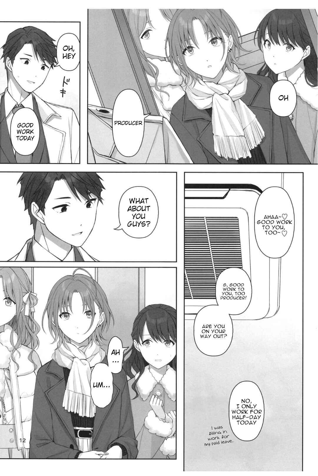 Page 13 Chapter Unknown_613d THE iDOLM@STER: Shiny Colors - The Blaze of the Snowy Silver Sky (Doujinshi)