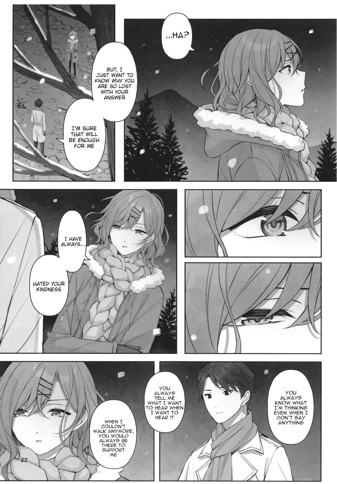 Page 23 Chapter Unknown_613d THE iDOLM@STER: Shiny Colors - The Blaze of the Snowy Silver Sky (Doujinshi)