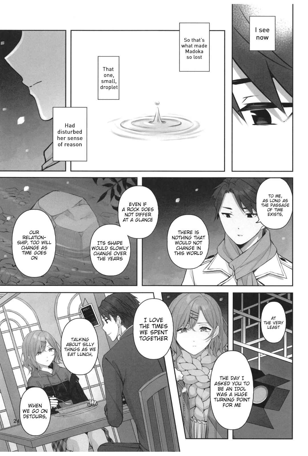Page 25 Chapter Unknown_613d THE iDOLM@STER: Shiny Colors - The Blaze of the Snowy Silver Sky (Doujinshi)