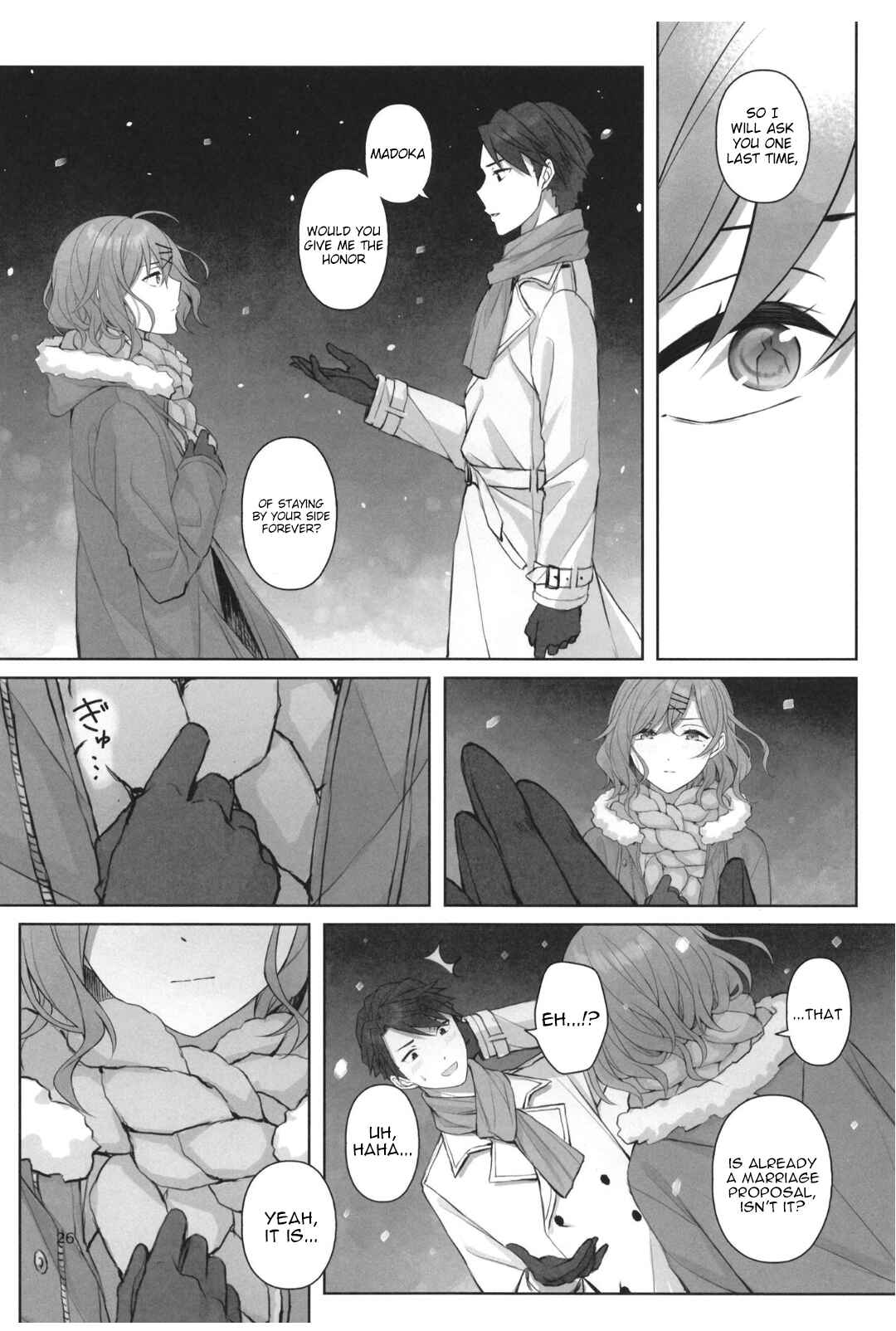 Page 27 Chapter Unknown_613d THE iDOLM@STER: Shiny Colors - The Blaze of the Snowy Silver Sky (Doujinshi)