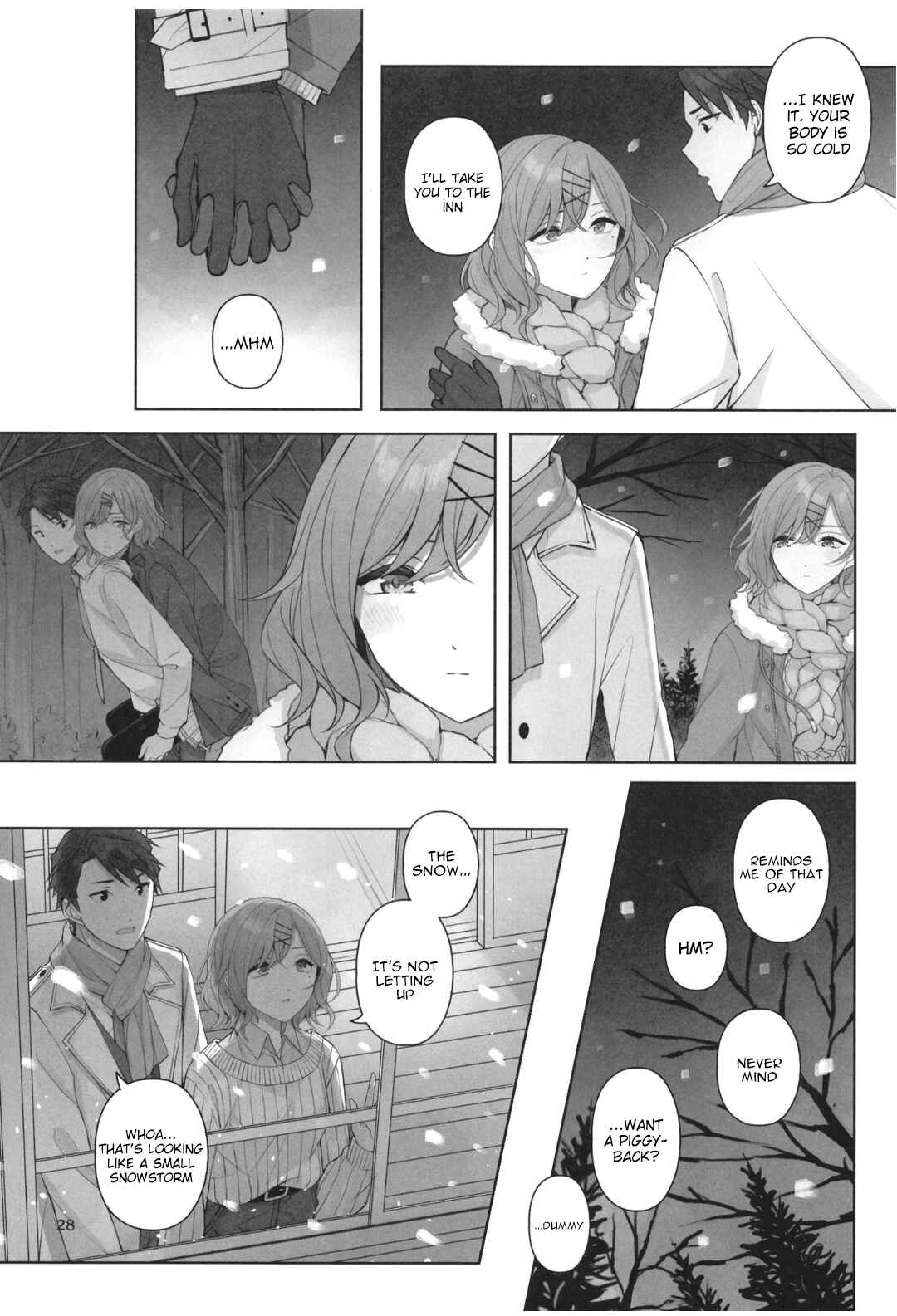 Page 29 Chapter Unknown_613d THE iDOLM@STER: Shiny Colors - The Blaze of the Snowy Silver Sky (Doujinshi)