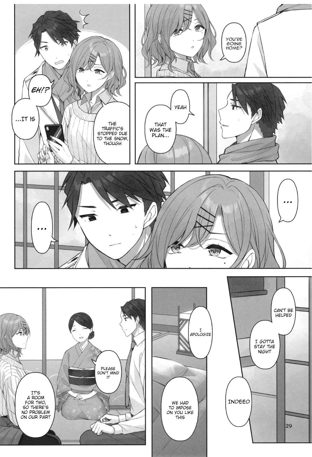 Page 30 Chapter Unknown_613d THE iDOLM@STER: Shiny Colors - The Blaze of the Snowy Silver Sky (Doujinshi)