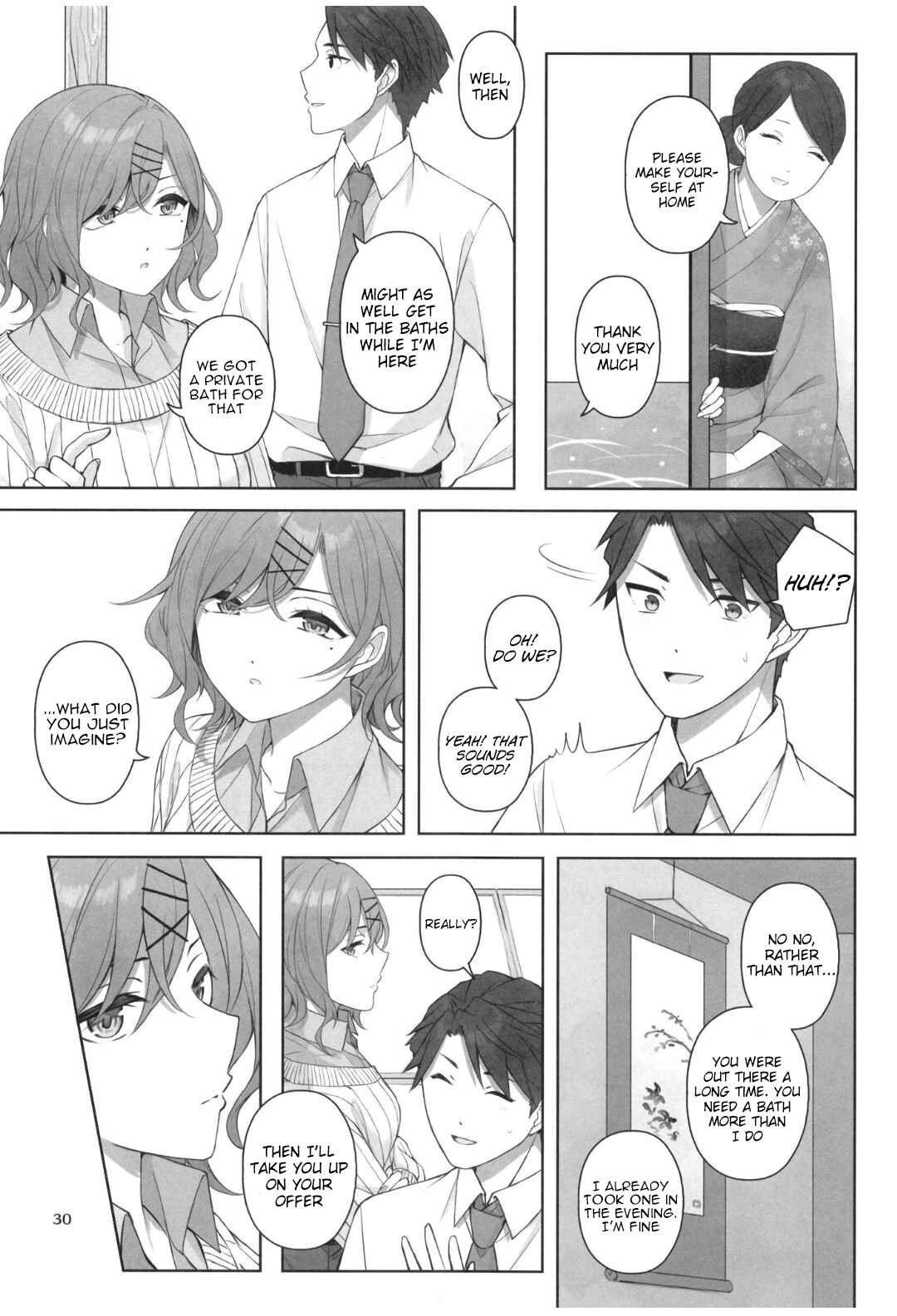 Page 31 Chapter Unknown_613d THE iDOLM@STER: Shiny Colors - The Blaze of the Snowy Silver Sky (Doujinshi)