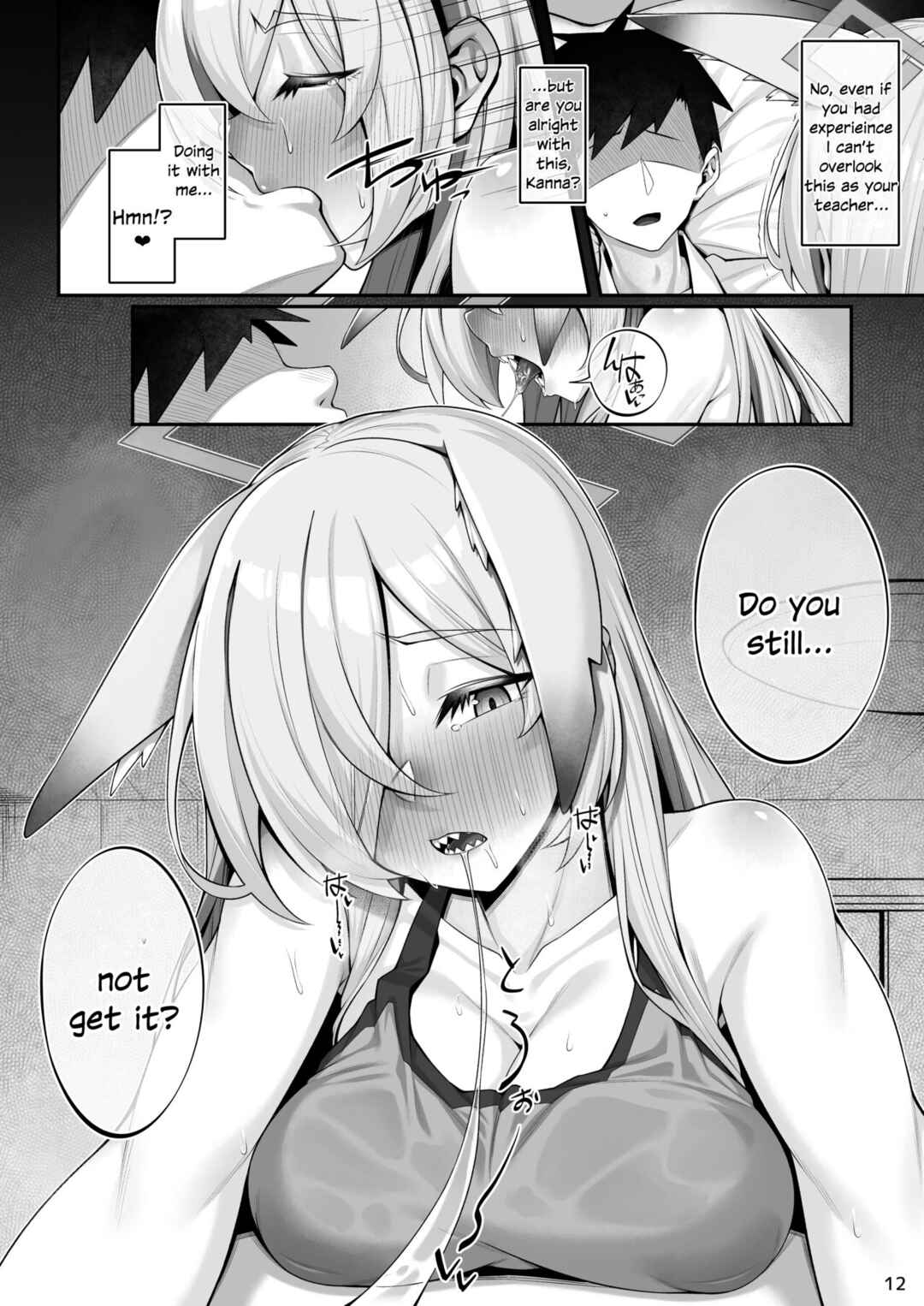 Page 11 Chapter Unknown_10b8 Blue Archive - Kanna to Sensei (Doujinshi)