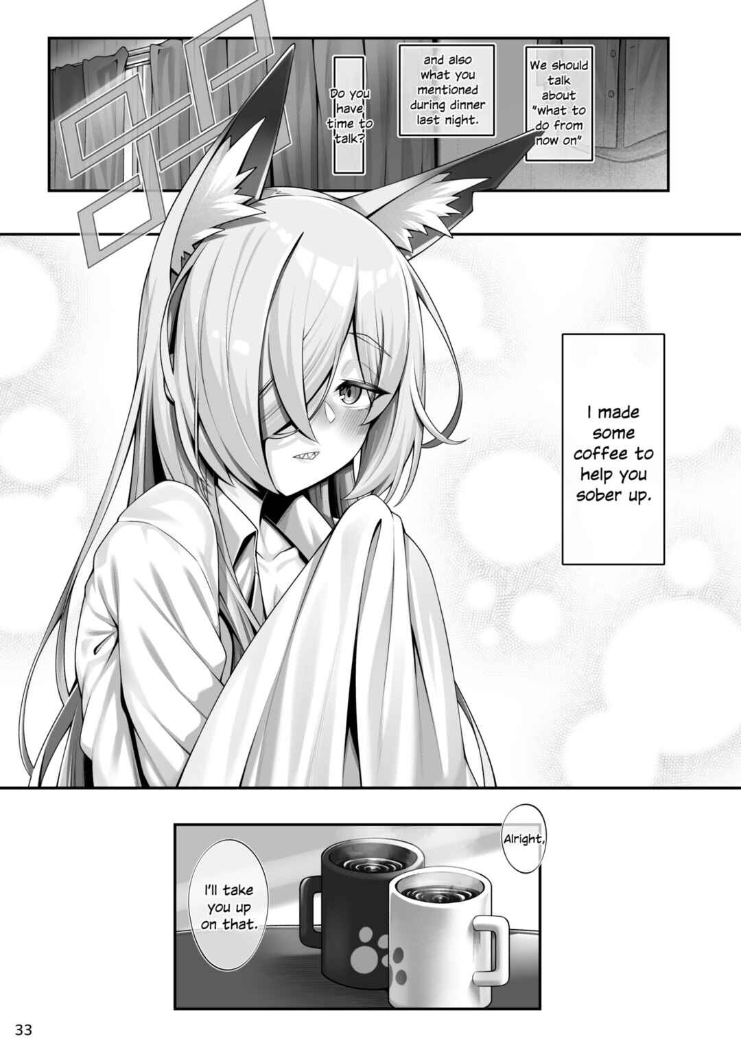 Page 32 Chapter Unknown_10b8 Blue Archive - Kanna to Sensei (Doujinshi)