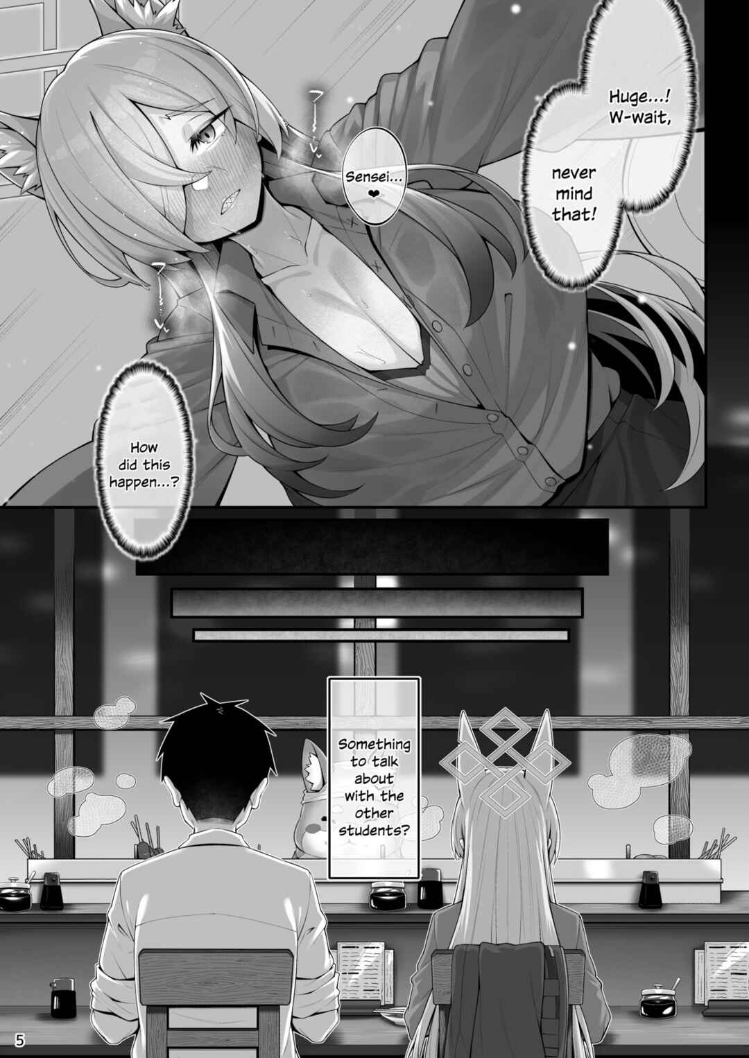 Page 4 Chapter Unknown_10b8 Blue Archive - Kanna to Sensei (Doujinshi)
