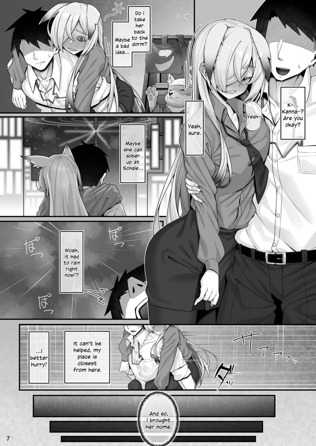 Page 6 Chapter Unknown_10b8 Blue Archive - Kanna to Sensei (Doujinshi)