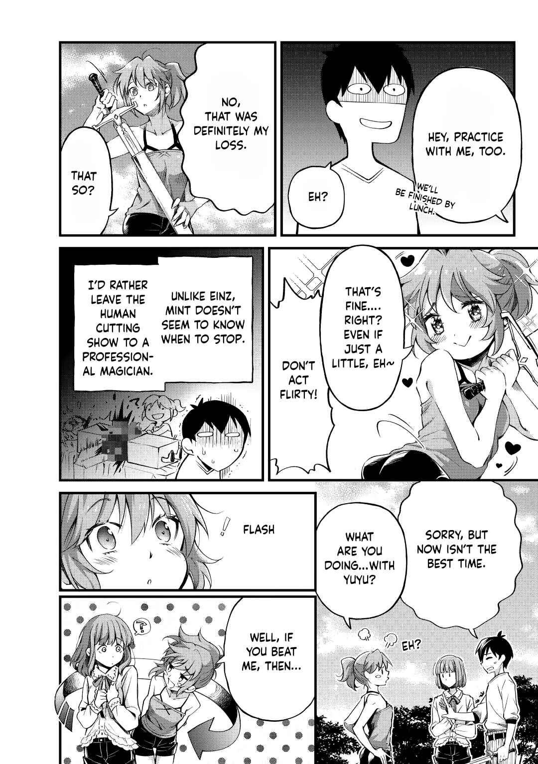 Page 11 Chapter 12 Ochikobore [☆1] Mahou Tsukai wa, Kyou mo Muishiki ni Cheat wo Tsukau